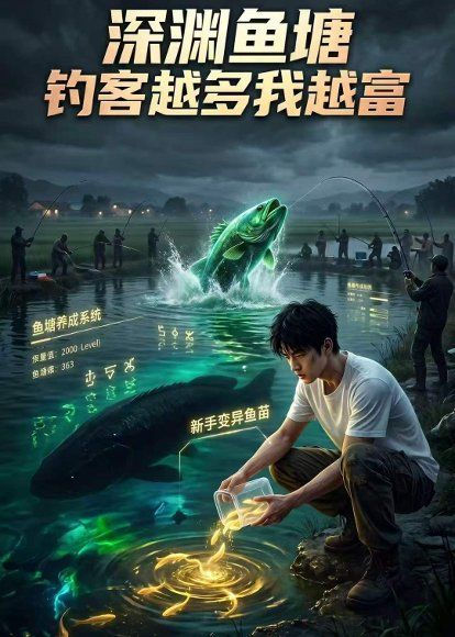 19.深渊鱼塘：钓客越多我越富（63集）Ai短剧