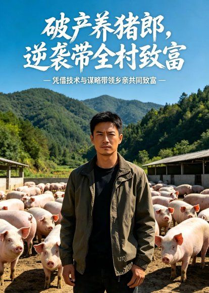 66.破产养猪郎，逆袭带全村致富（42集）Ai短剧