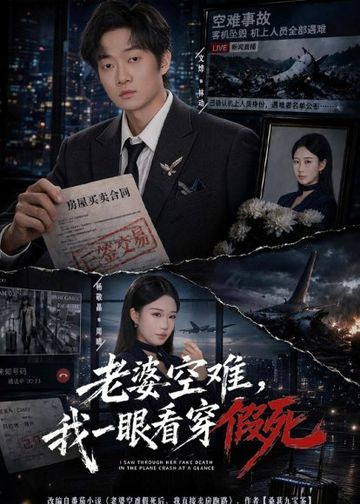 老婆空难，我一眼看穿假死