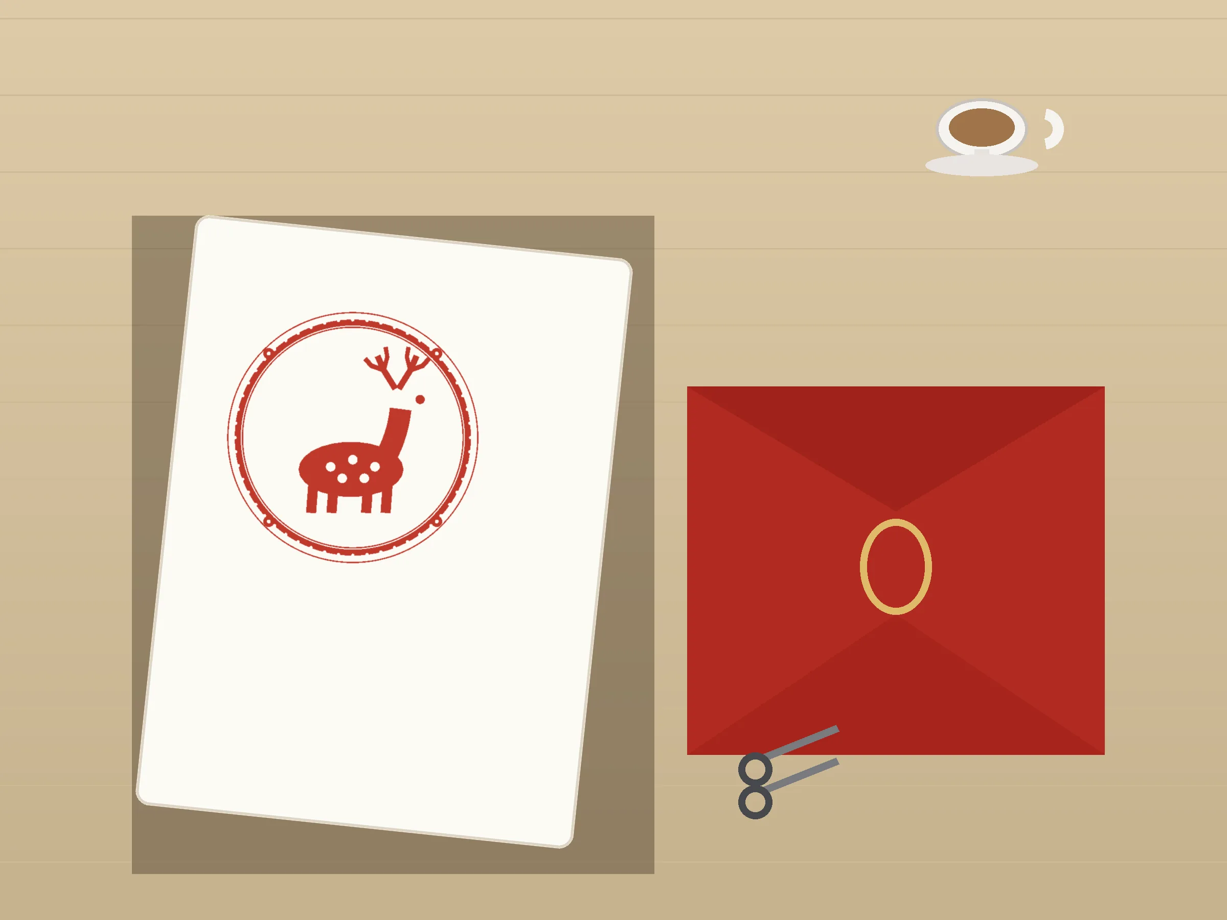 Animal Friends Roundels - Free Paper Cut Animal SVG + PDF Pack - on a desk