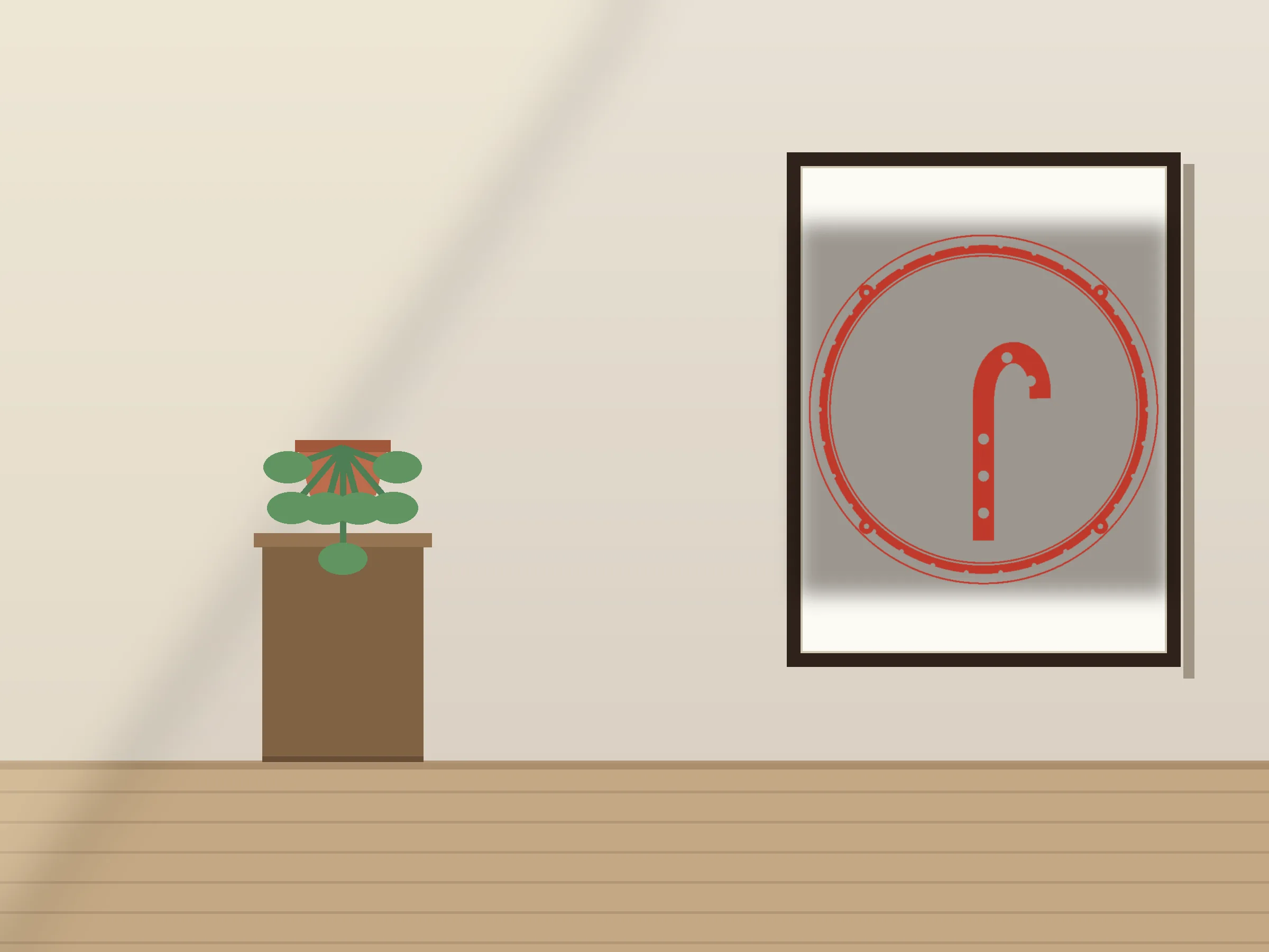 Candy Cane Window Roundel Paper Cut - Free SVG + PDF Pack - hero