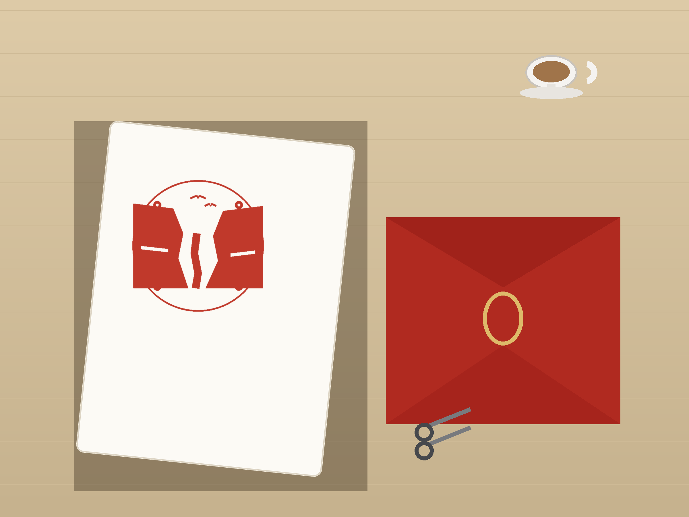 Canyon Ornate Paper Cut Panel - Free SVG + PDF Pack - on a desk
