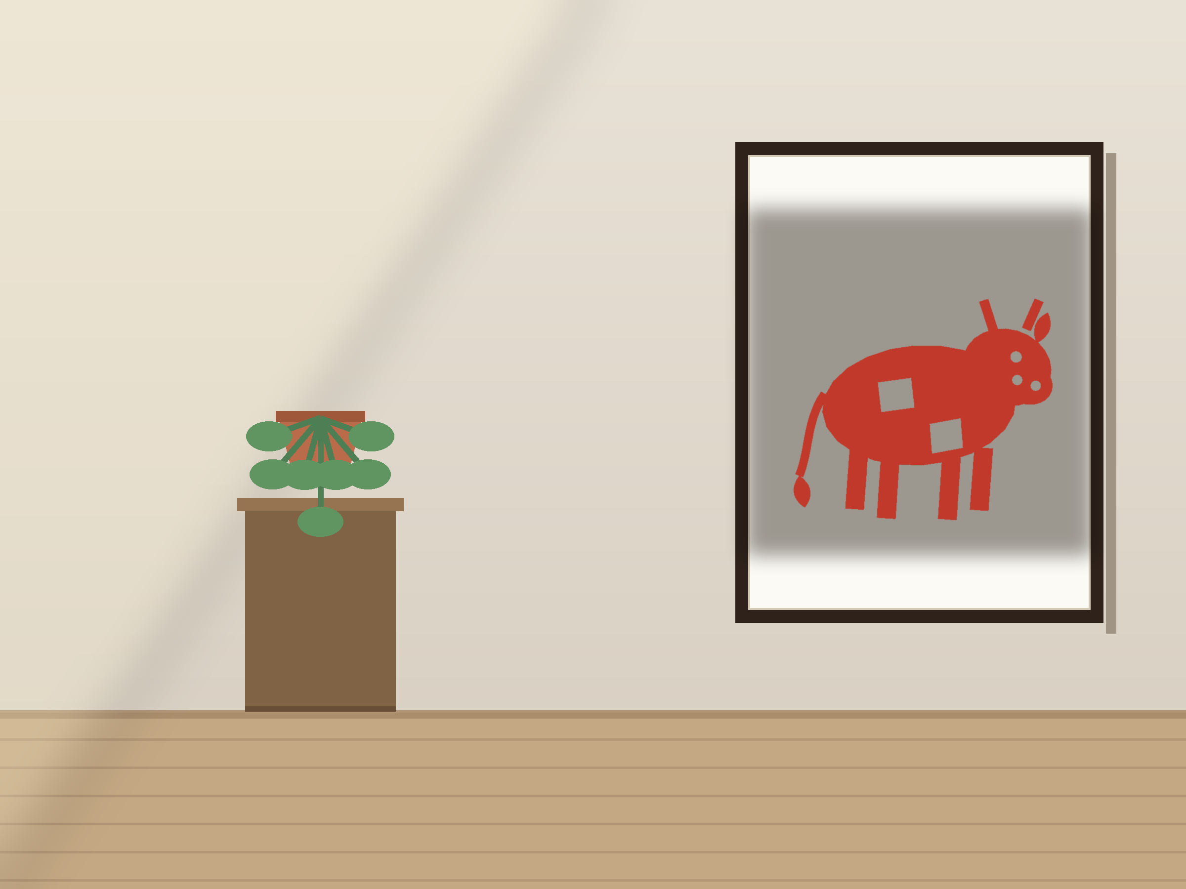 Cow Paper Cut Template - Free SVG + PDF Pack - on a desk