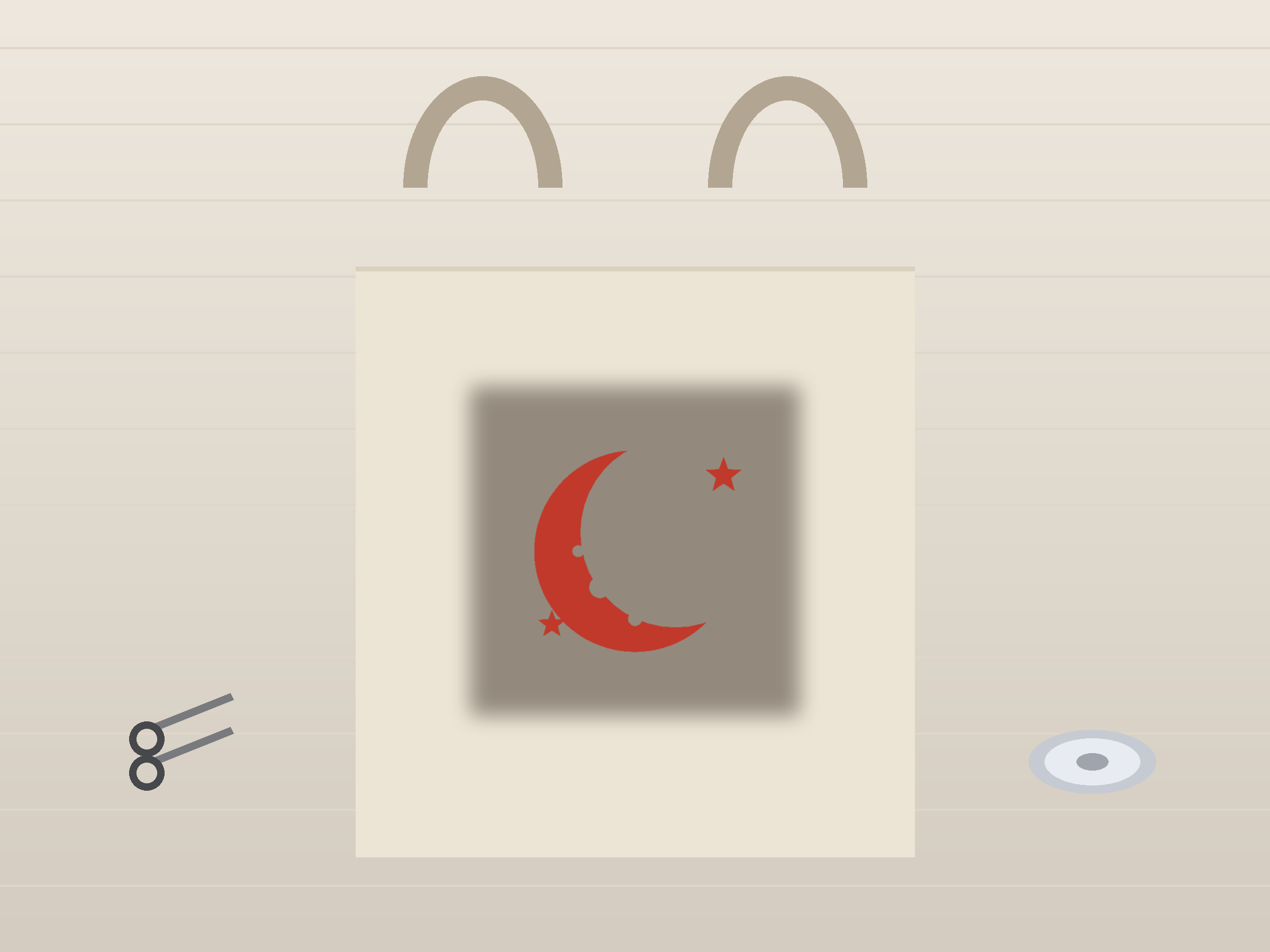 Crescent Moon Paper Cut Template - Free SVG + PDF Pack - hero