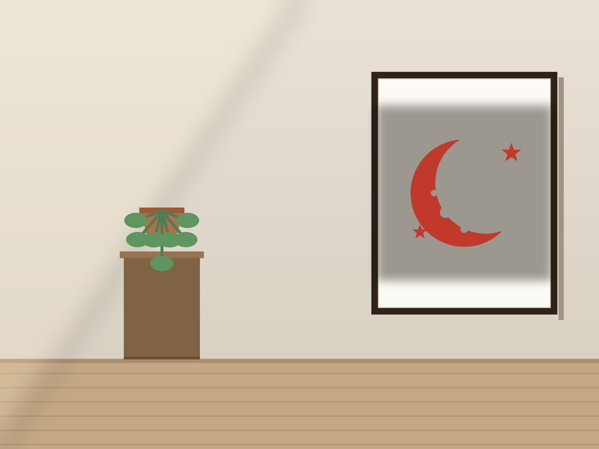 Crescent Moon Paper Cut Template - Free SVG + PDF Pack - wall decor