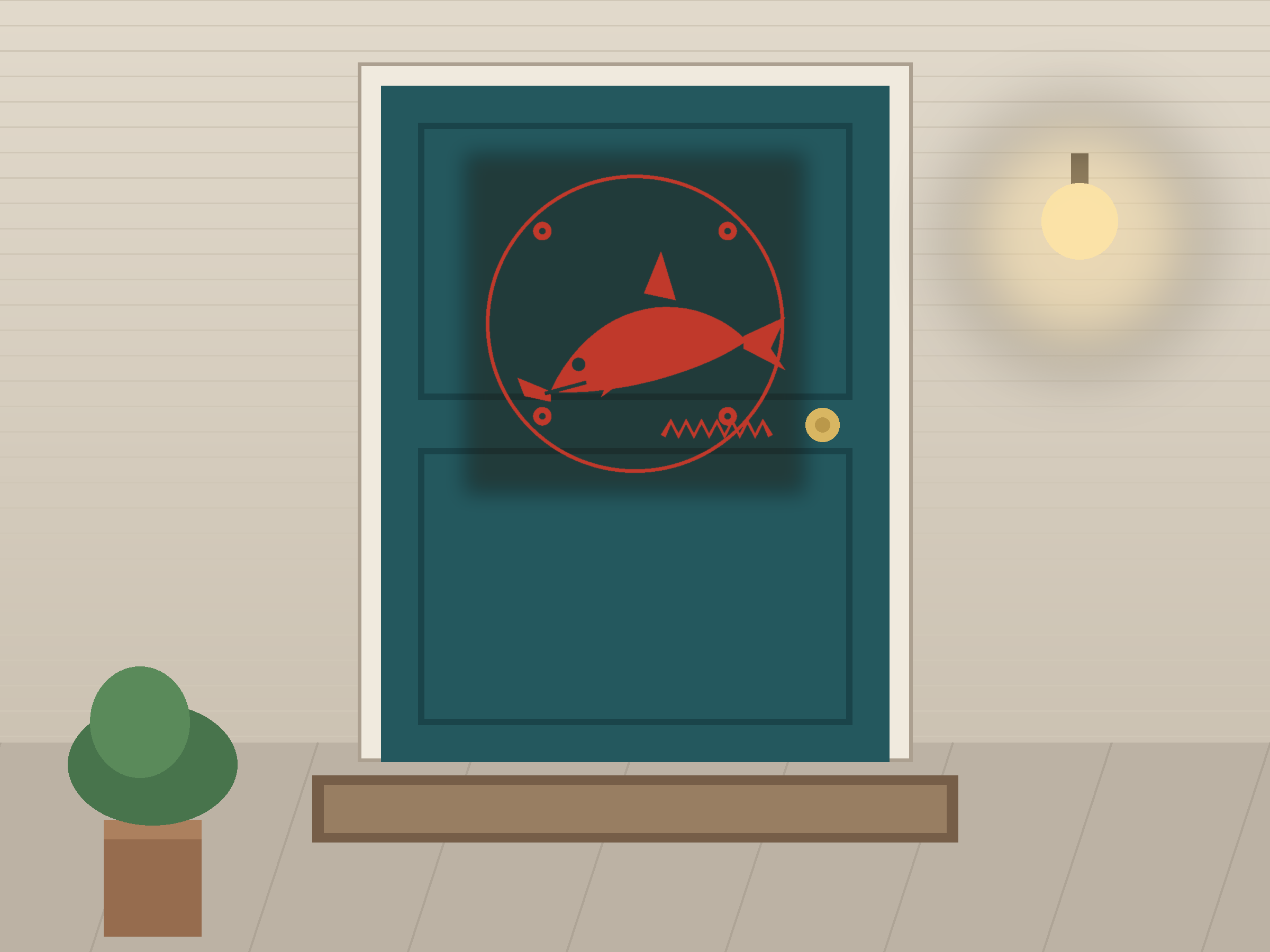 Dolphin Ornate Paper Cut Panel - Free SVG + PDF Pack - wall decor