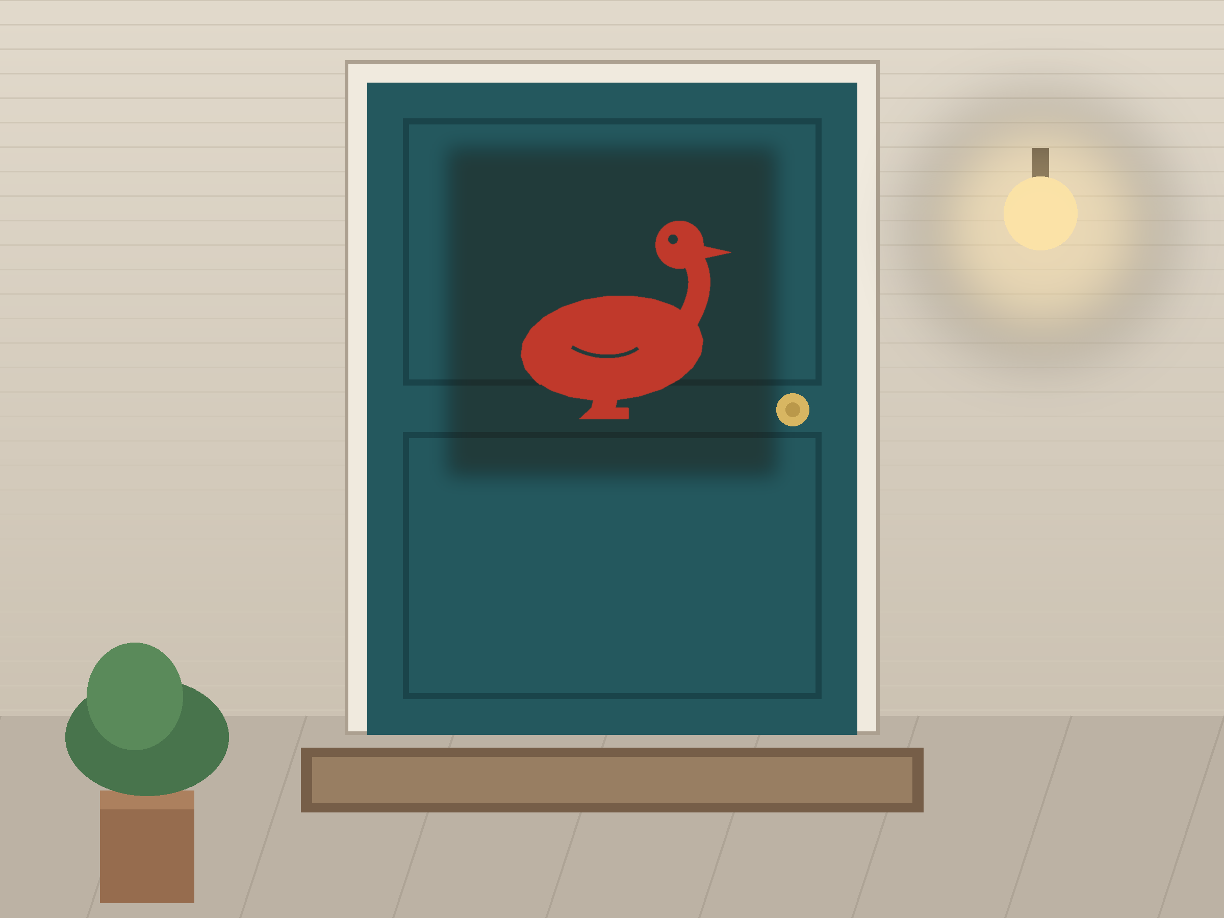 Duck Paper Cut Template - Free SVG + PDF Pack - hero