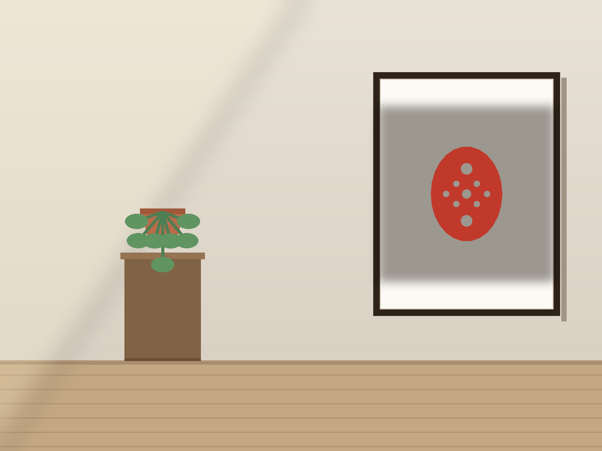 Easter Egg Paper Cut Template - Free SVG + PDF Pack - on a desk