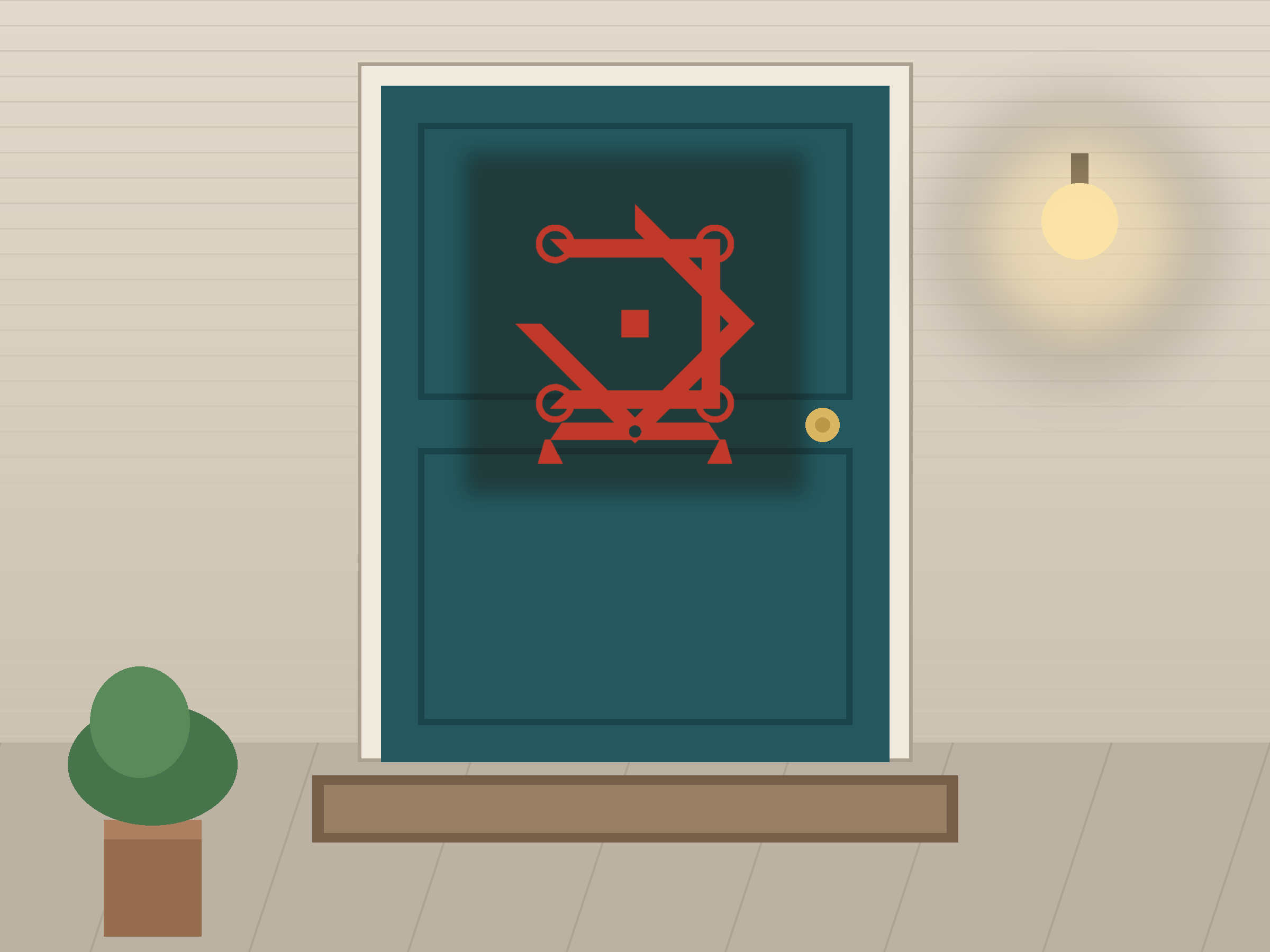 Endless Knot Banner Paper Cut - Free SVG + PDF Pack - wall decor