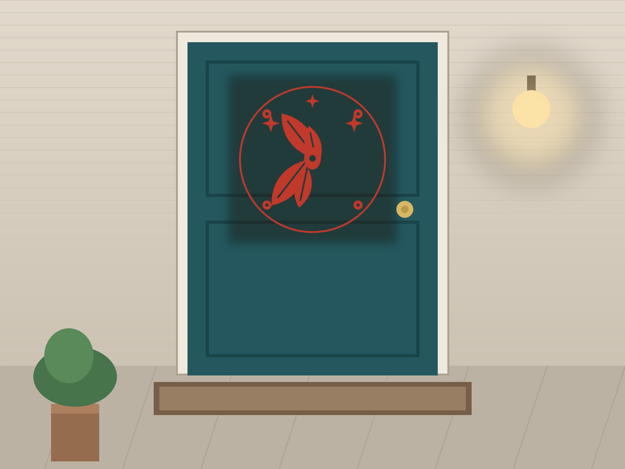 Fairy Wings Ornate Paper Cut Panel - Free SVG + PDF Pack - on a desk