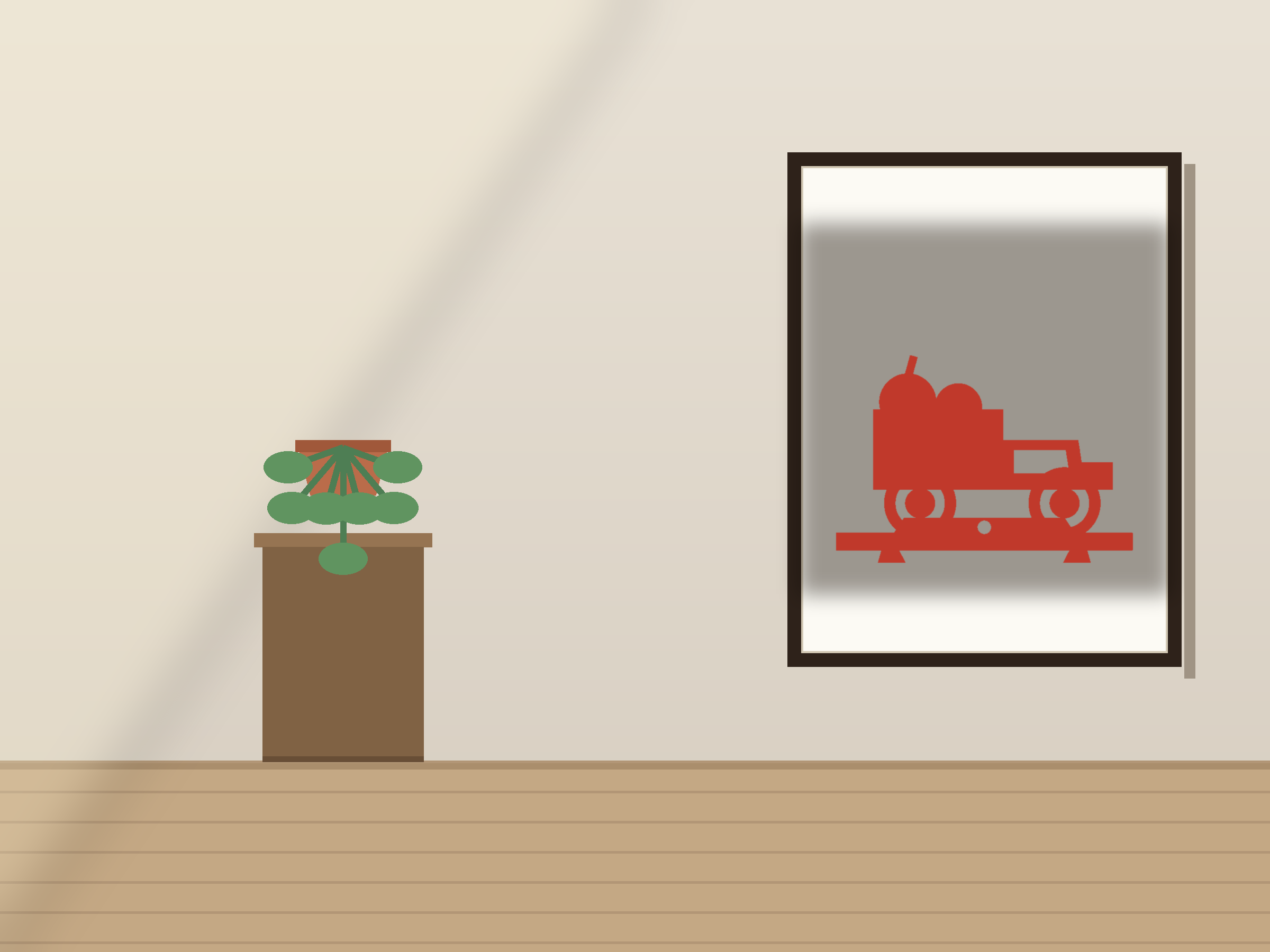 Farm Truck Banner Paper Cut - Free SVG + PDF Pack - wall decor