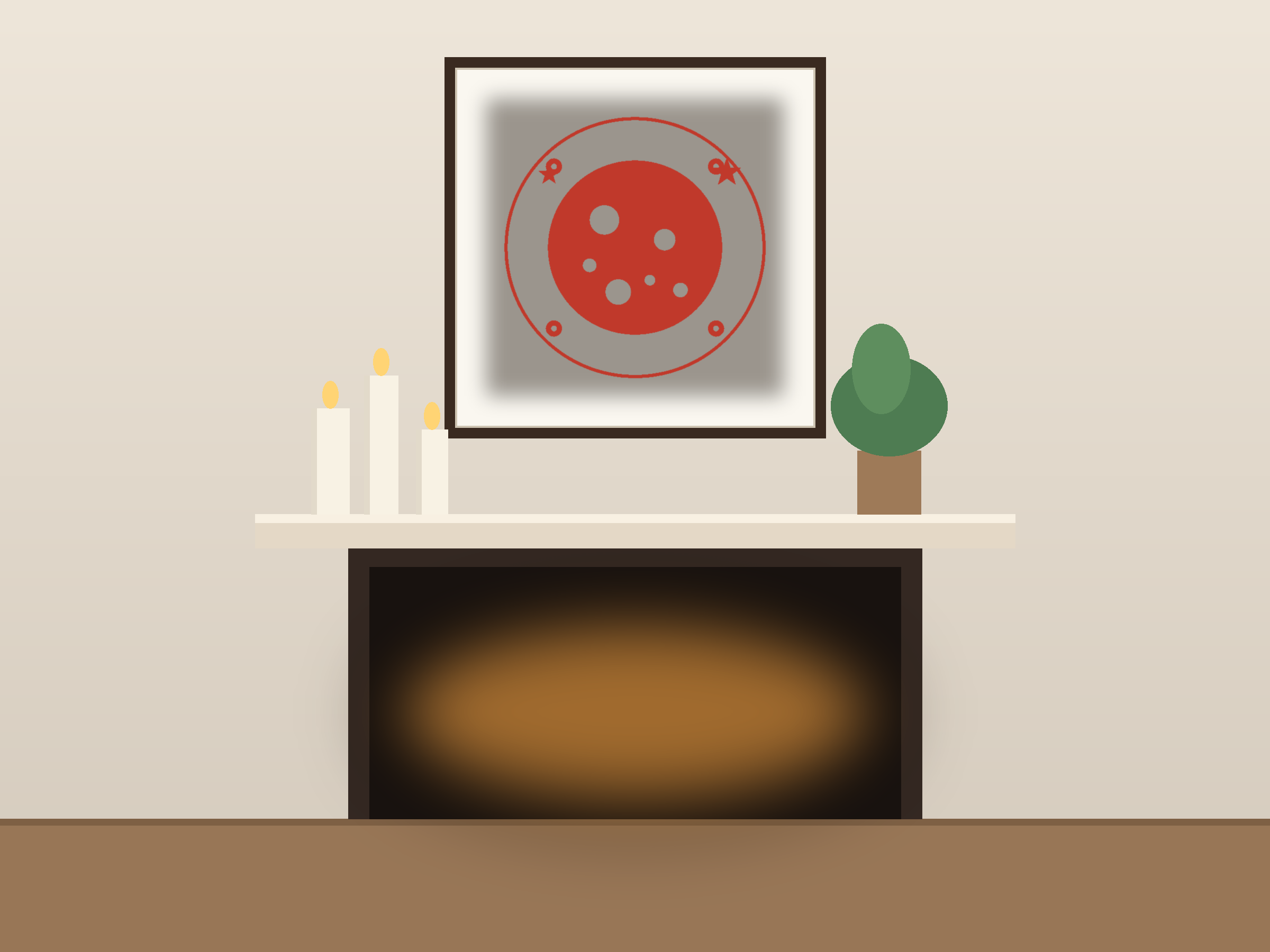Full Moon Ornate Paper Cut Panel - Free SVG + PDF Pack - hero
