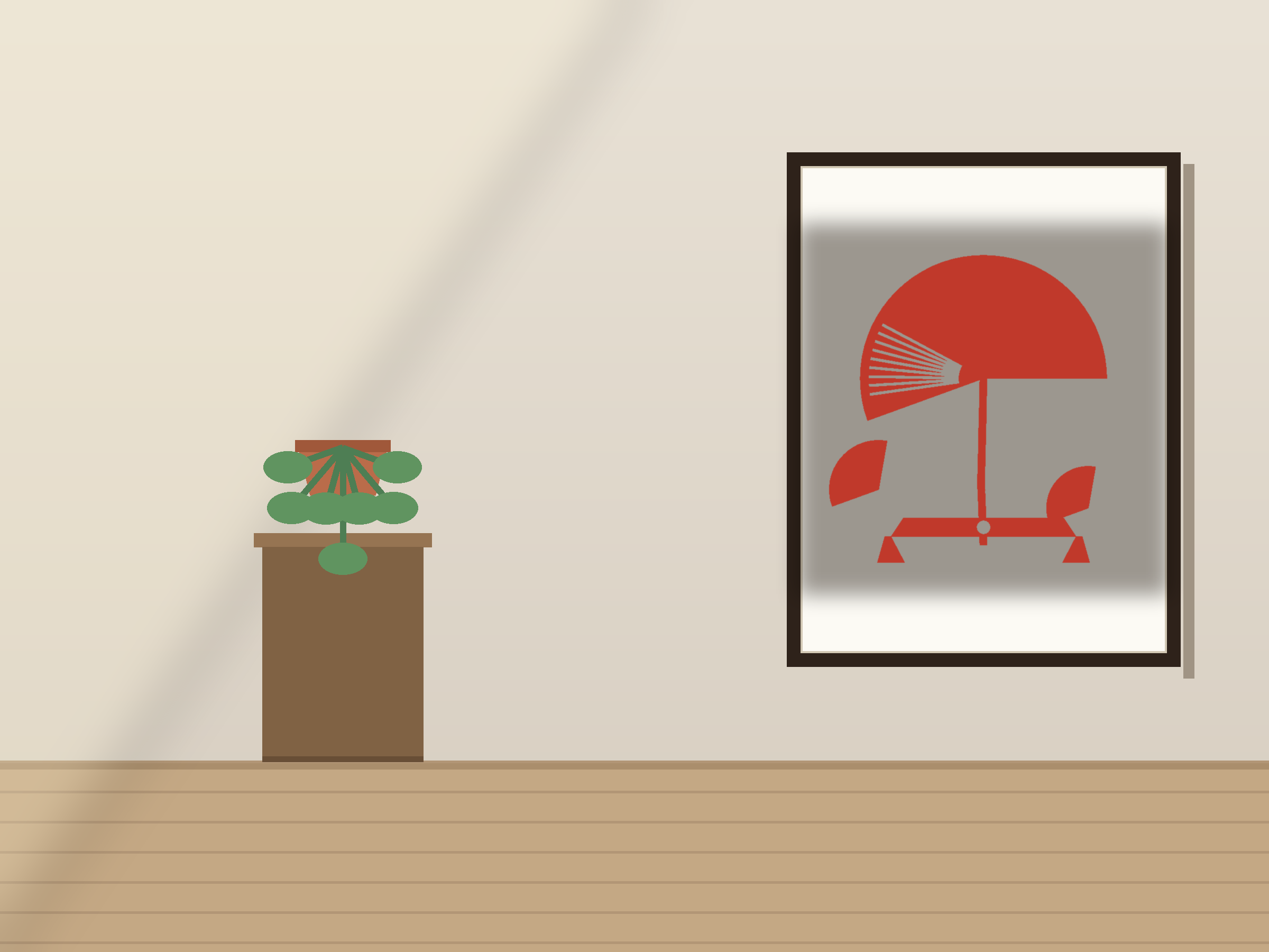 Ginkgo Leaf Banner Paper Cut - Free SVG + PDF Pack - wall decor
