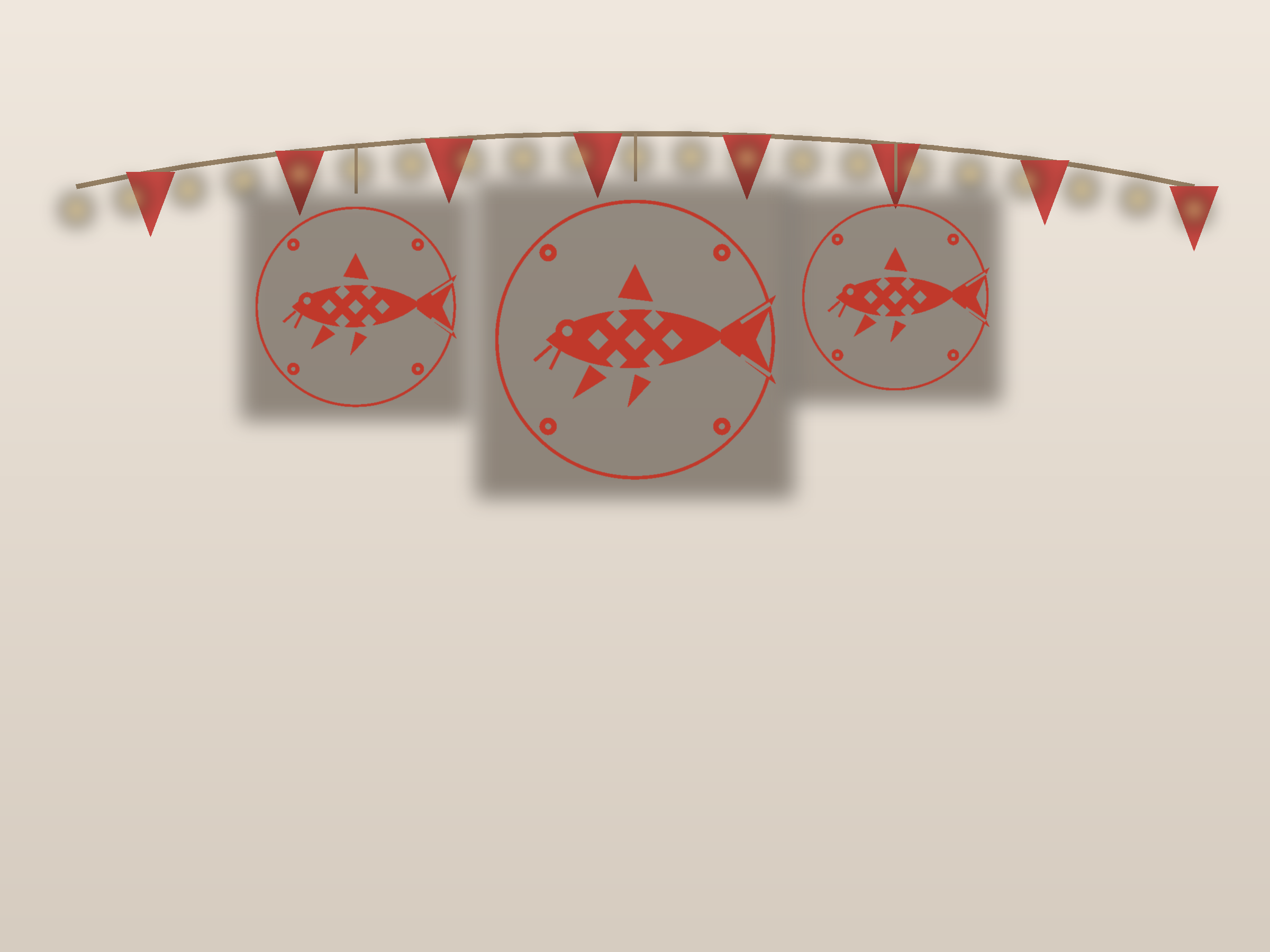 Koi Ornate Paper Cut Panel - Free SVG + PDF Pack - wall decor