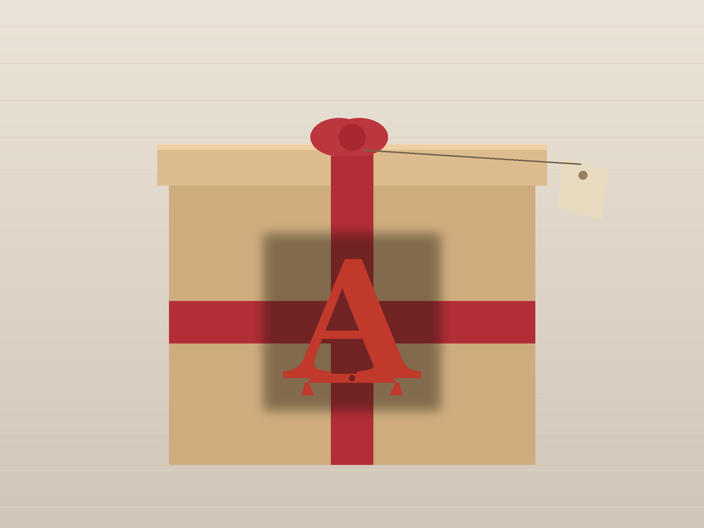 Letter A Banner Paper Cut - Free SVG + PDF Pack - wall decor