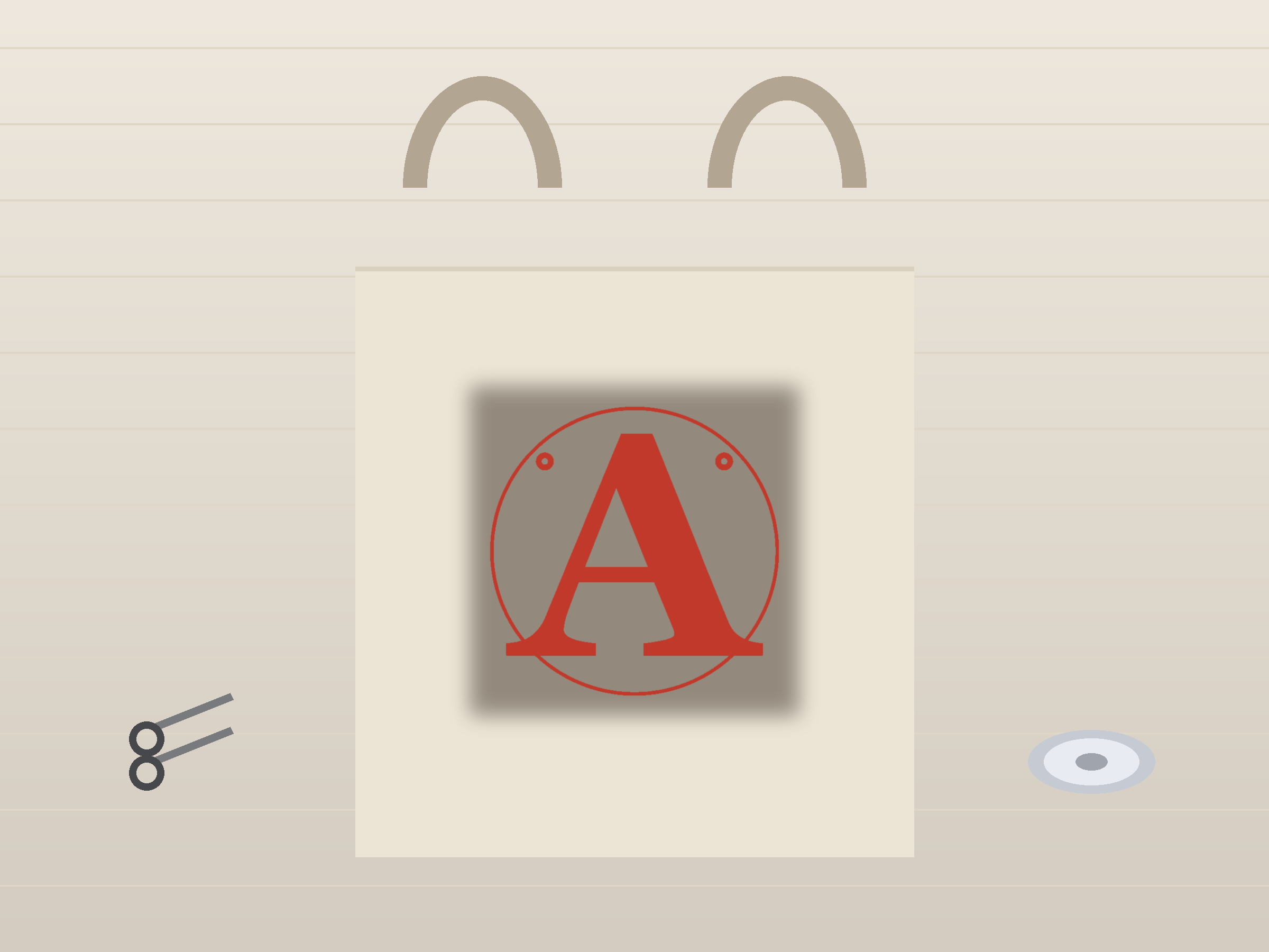 Letter A Ornate Paper Cut Panel - Free SVG + PDF Pack - wall decor