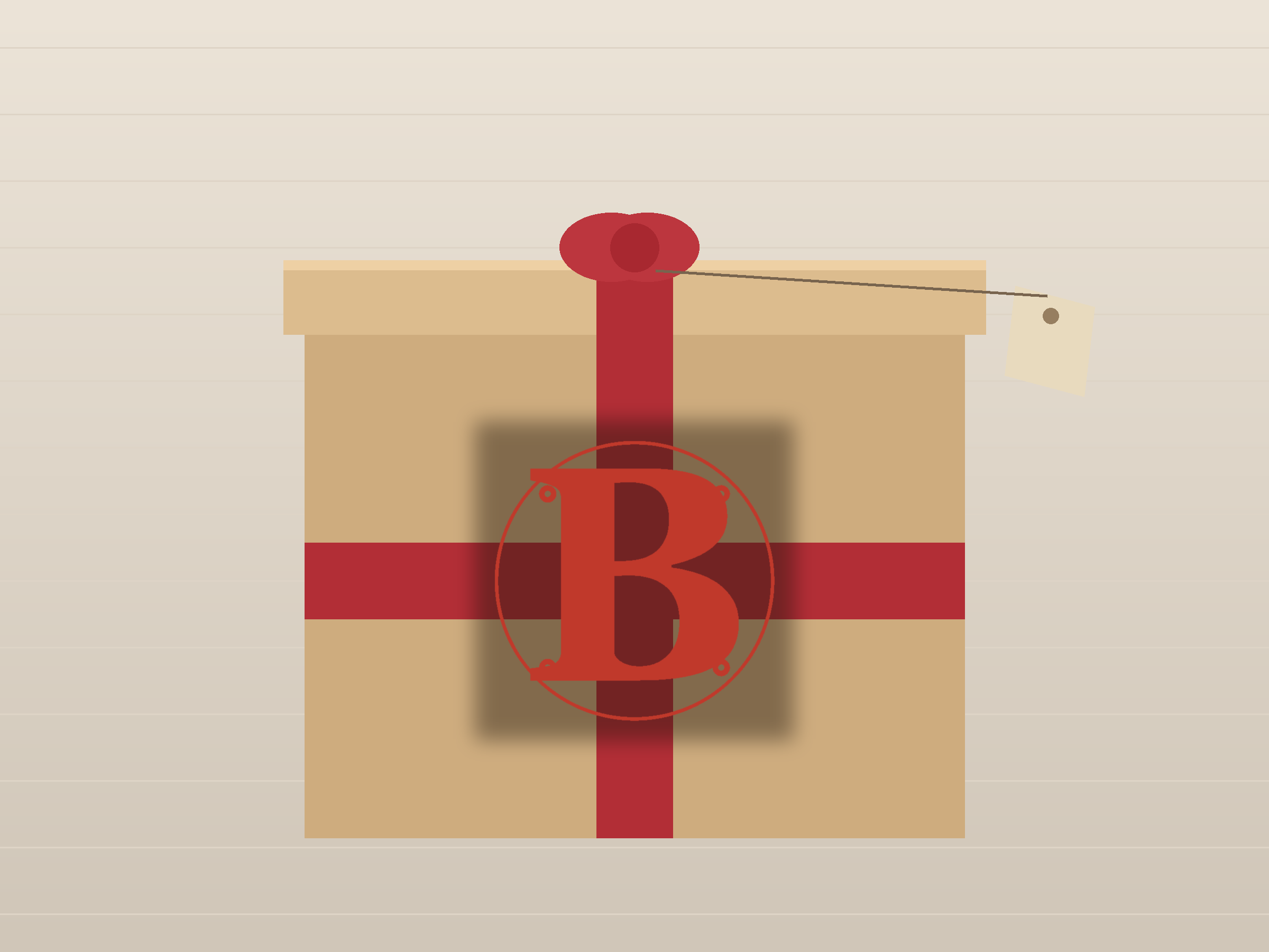 Letter B Ornate Paper Cut Panel - Free SVG + PDF Pack - hero
