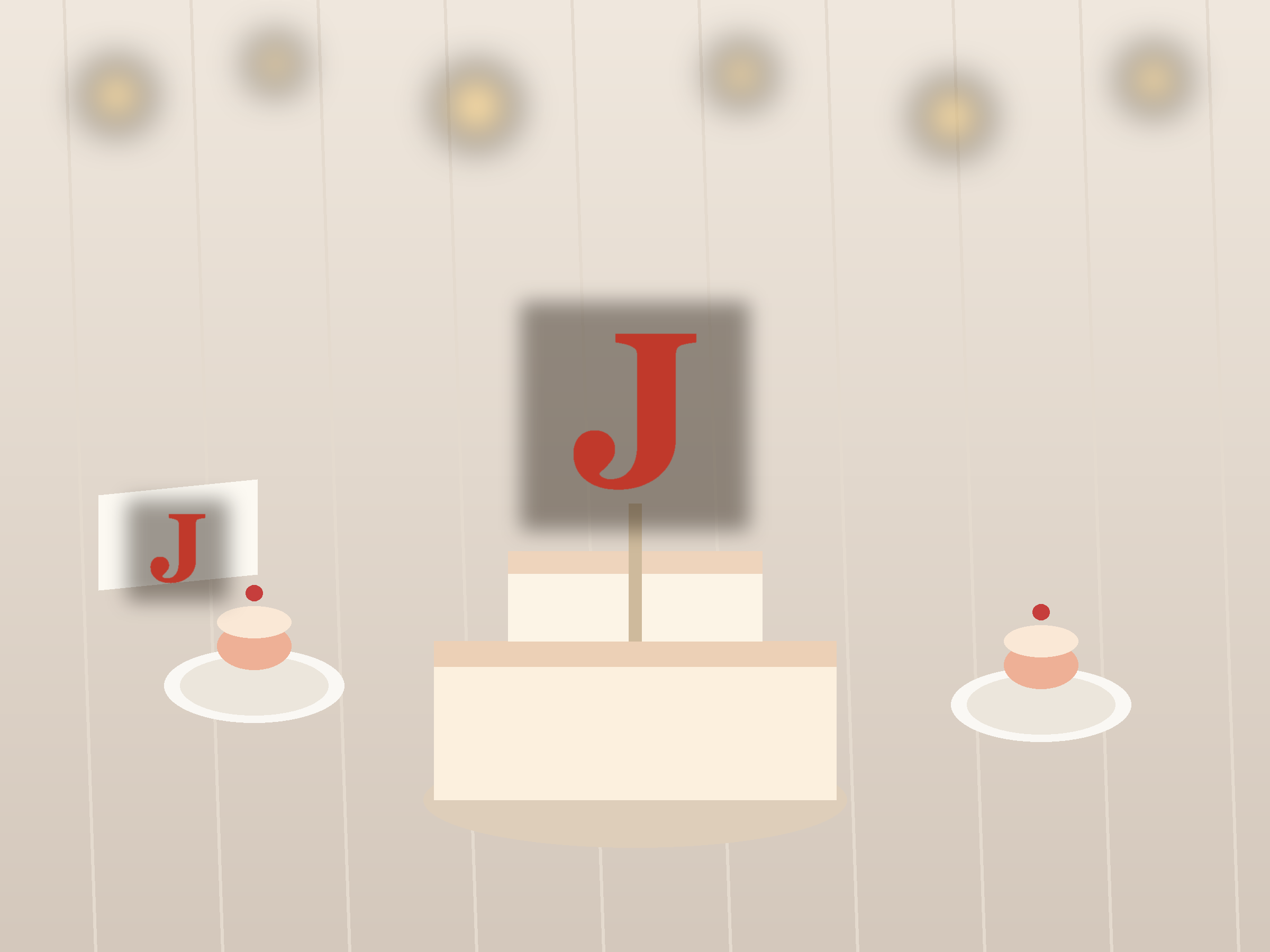 Letter J Paper Cut Template - Free SVG + PDF Pack - wall decor