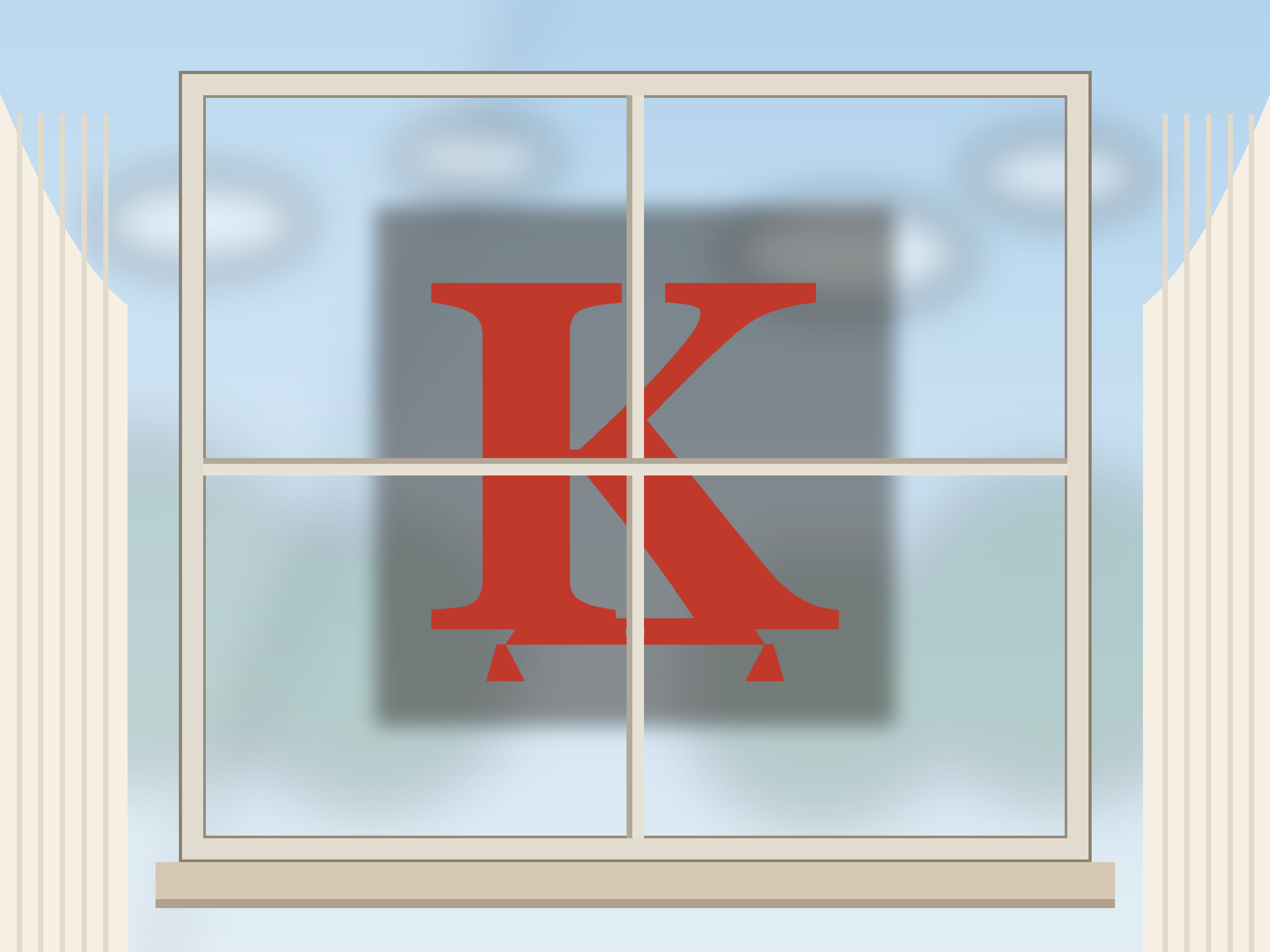 Letter K Banner Paper Cut - Free SVG + PDF Pack - hero