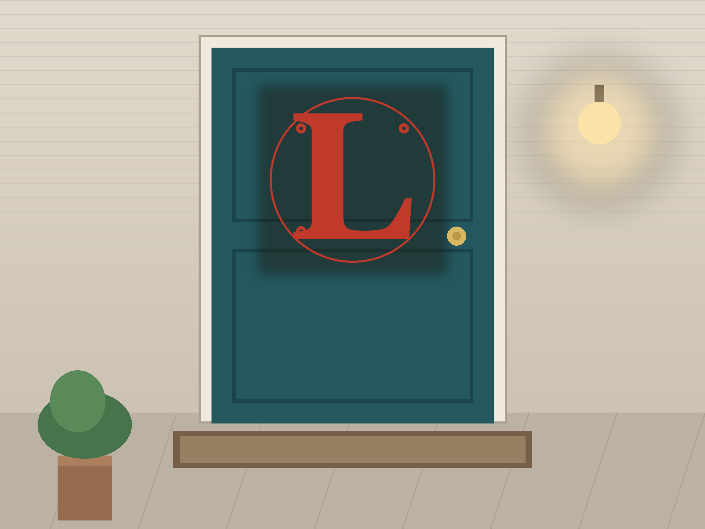 Letter L Ornate Paper Cut Panel - Free SVG + PDF Pack - hero