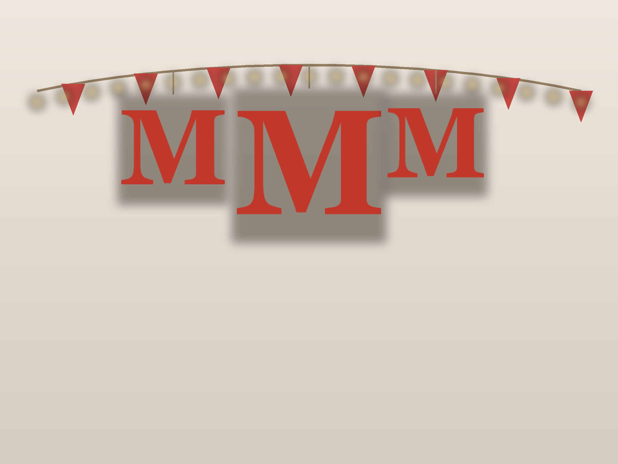 Letter M Paper Cut Template - Free SVG + PDF Pack - wall decor