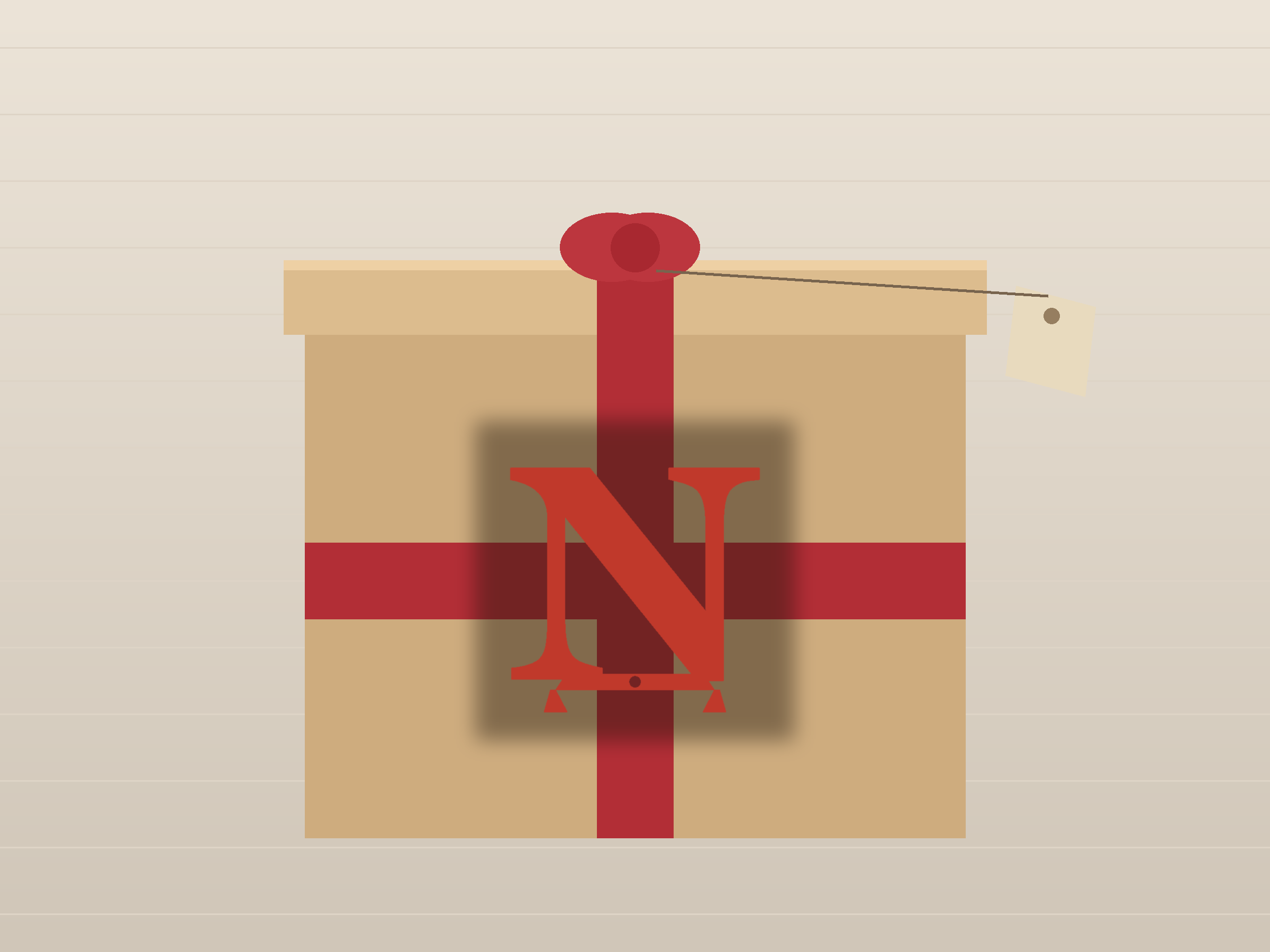 Letter N Banner Paper Cut - Free SVG + PDF Pack - hero