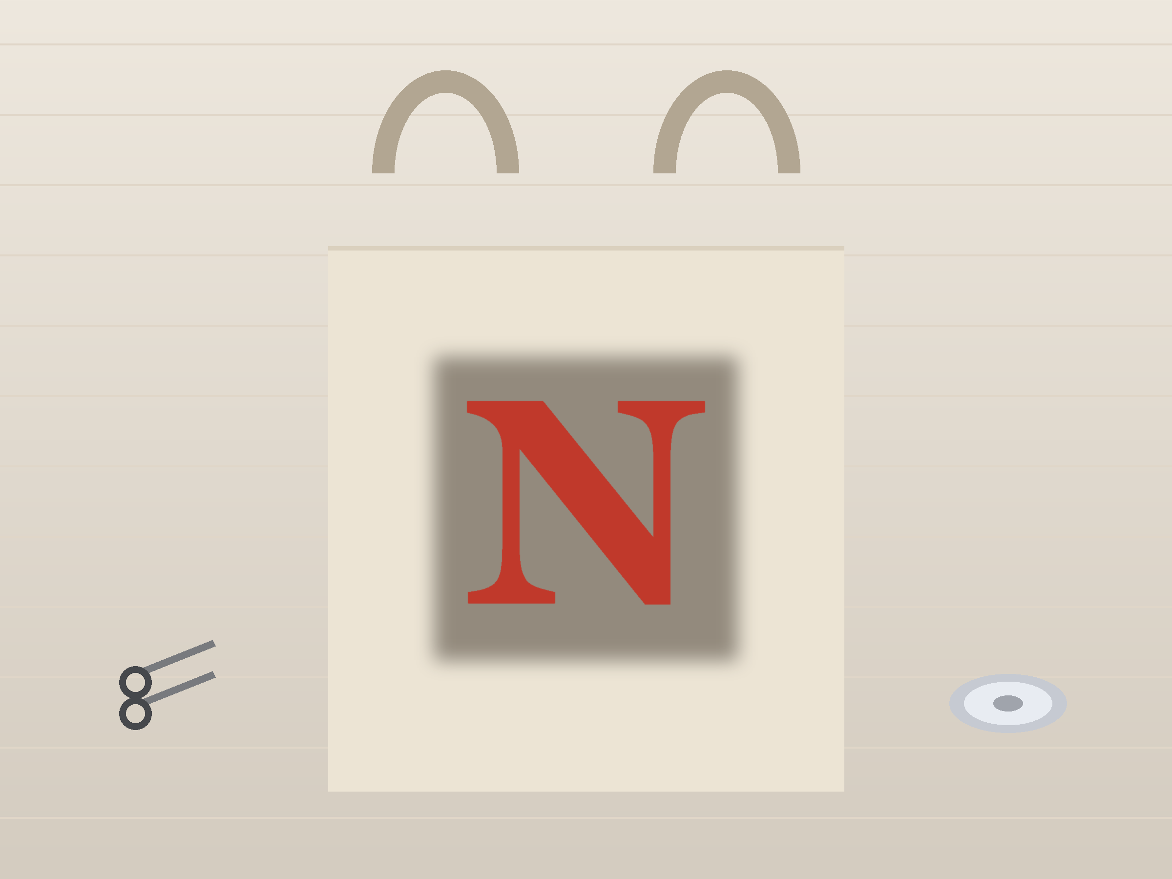 Letter N Paper Cut Template - Free SVG + PDF Pack - hero