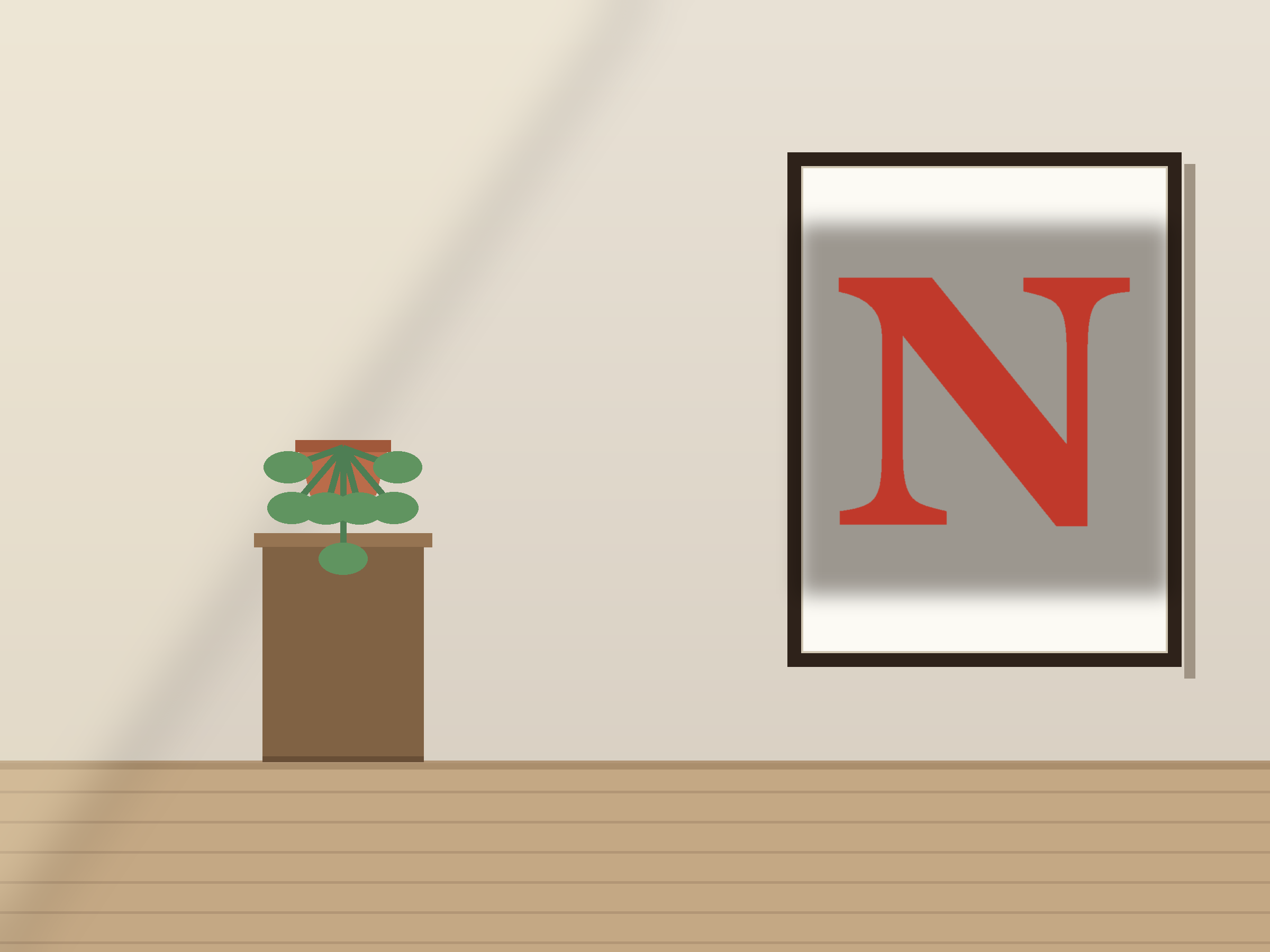Letter N Paper Cut Template - Free SVG + PDF Pack - wall decor