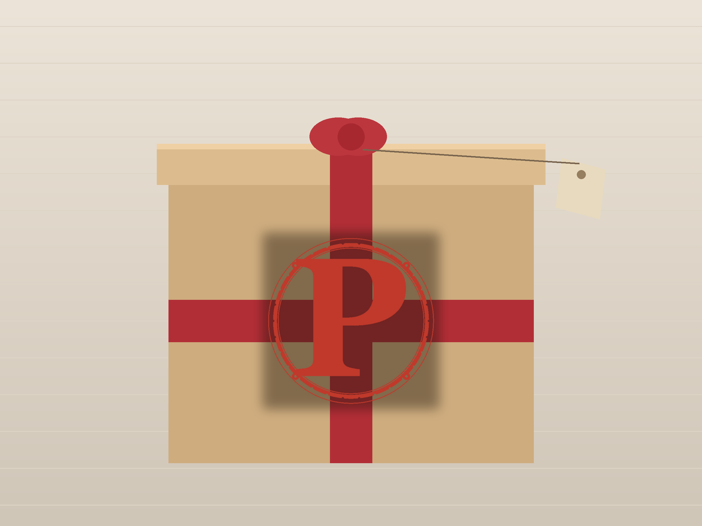 Letter P Window Roundel Paper Cut - Free SVG + PDF Pack - wall decor