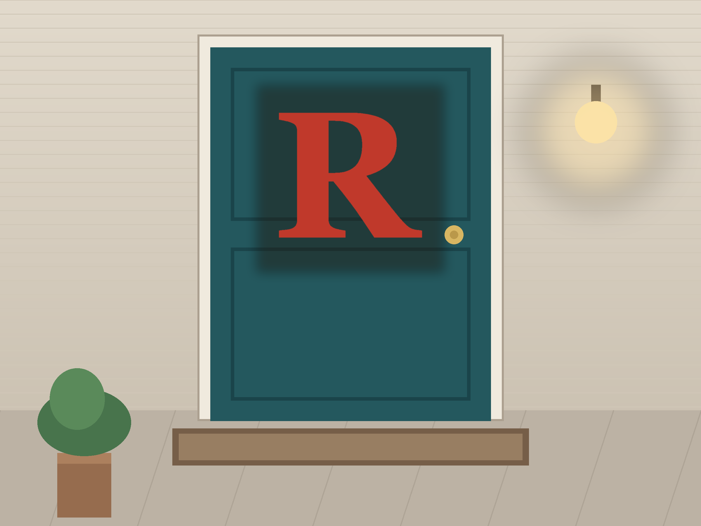 Letter R Paper Cut Template - Free SVG + PDF Pack - wall decor