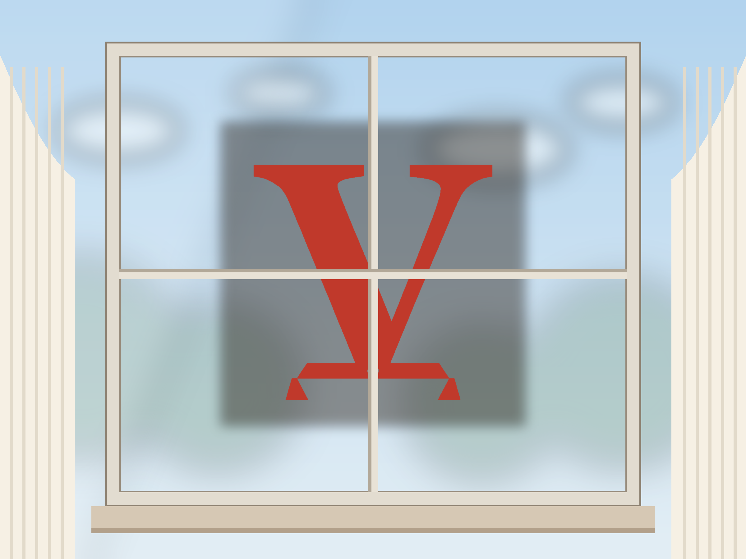 Letter V Banner Paper Cut - Free SVG + PDF Pack - wall decor