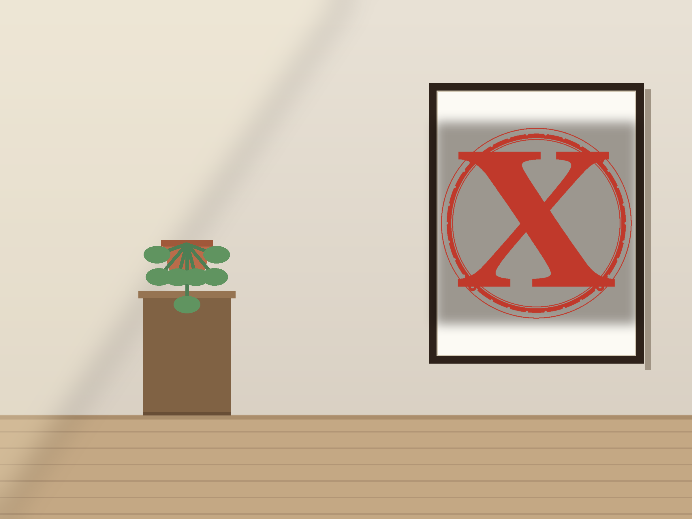 Letter X Window Roundel Paper Cut - Free SVG + PDF Pack - hero
