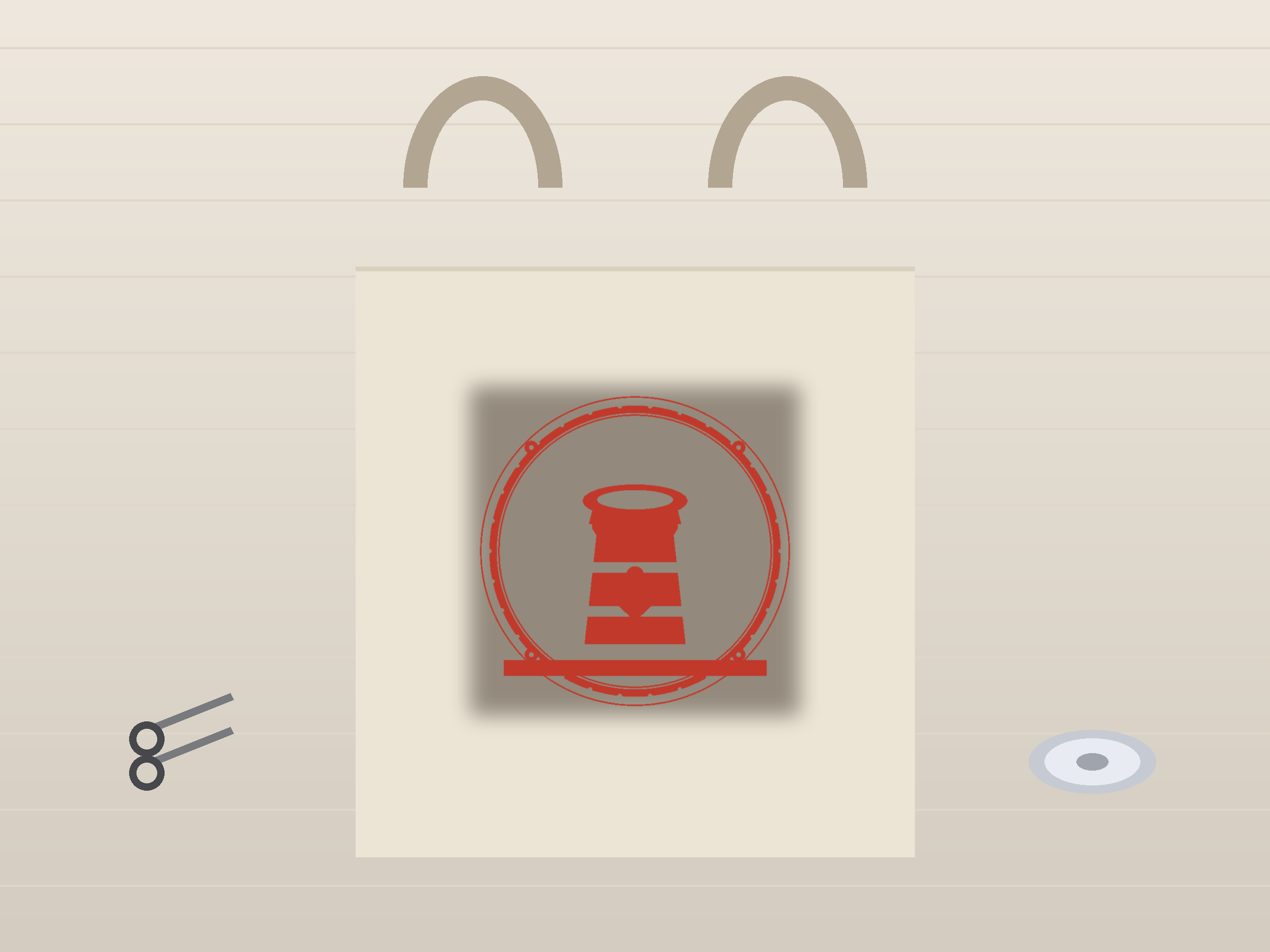 Milk Churn Window Roundel Paper Cut - Free SVG + PDF Pack - wall decor