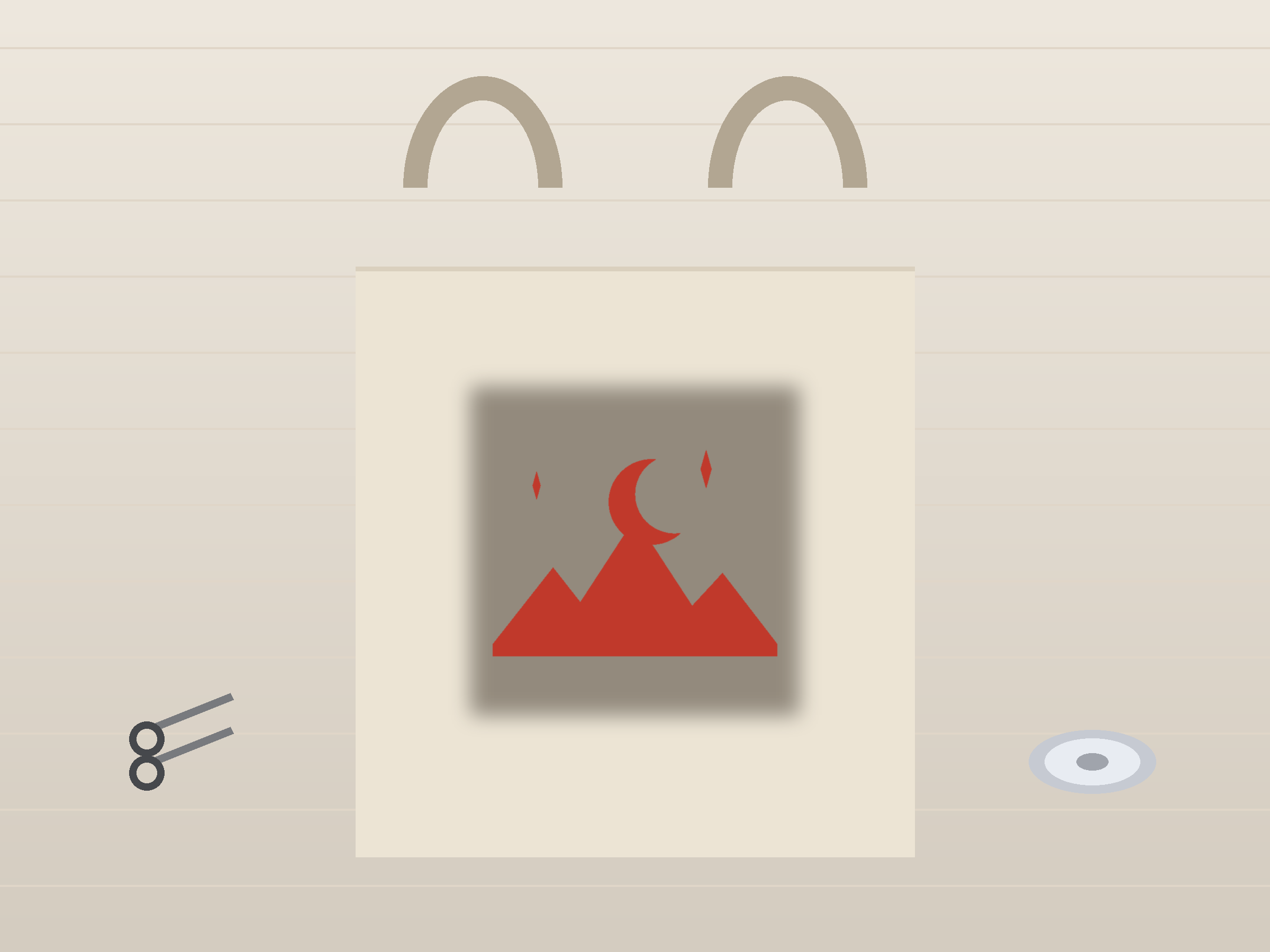 Mountain Moonlight Paper Cut Template - Free SVG + PDF Pack - hero