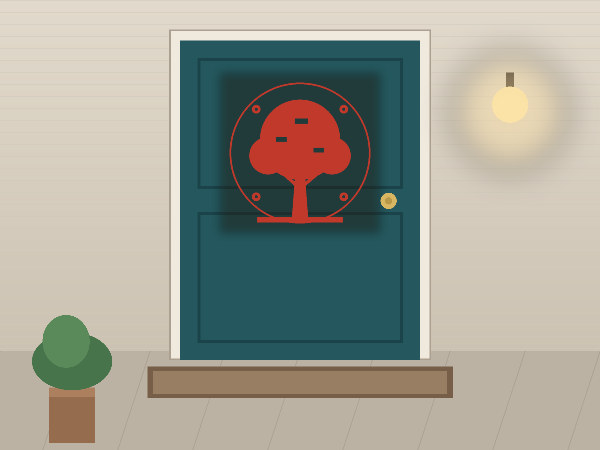 Old Tree Ornate Paper Cut Panel - Free SVG + PDF Pack - wall decor