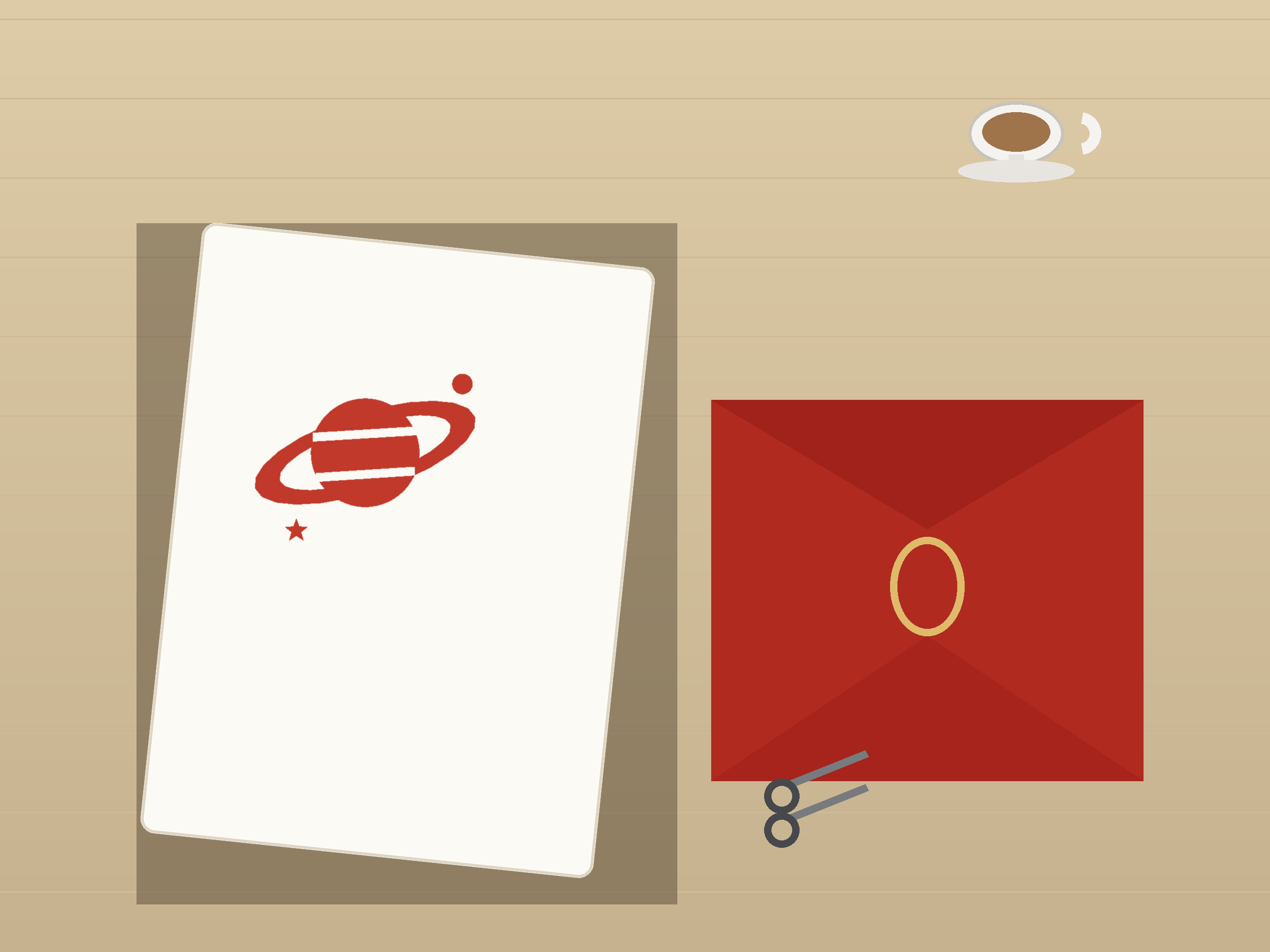 Ringed Planet Paper Cut Template - Free SVG + PDF Pack - wall decor