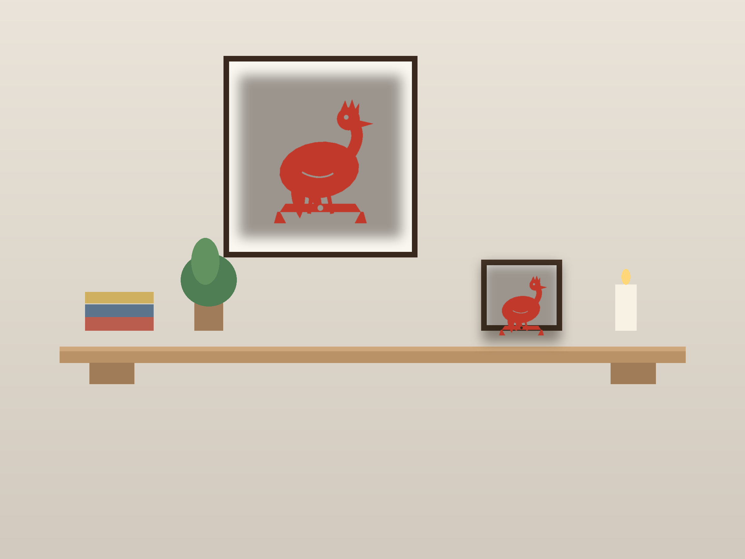 Rooster Banner Paper Cut - Free SVG + PDF Pack - hero