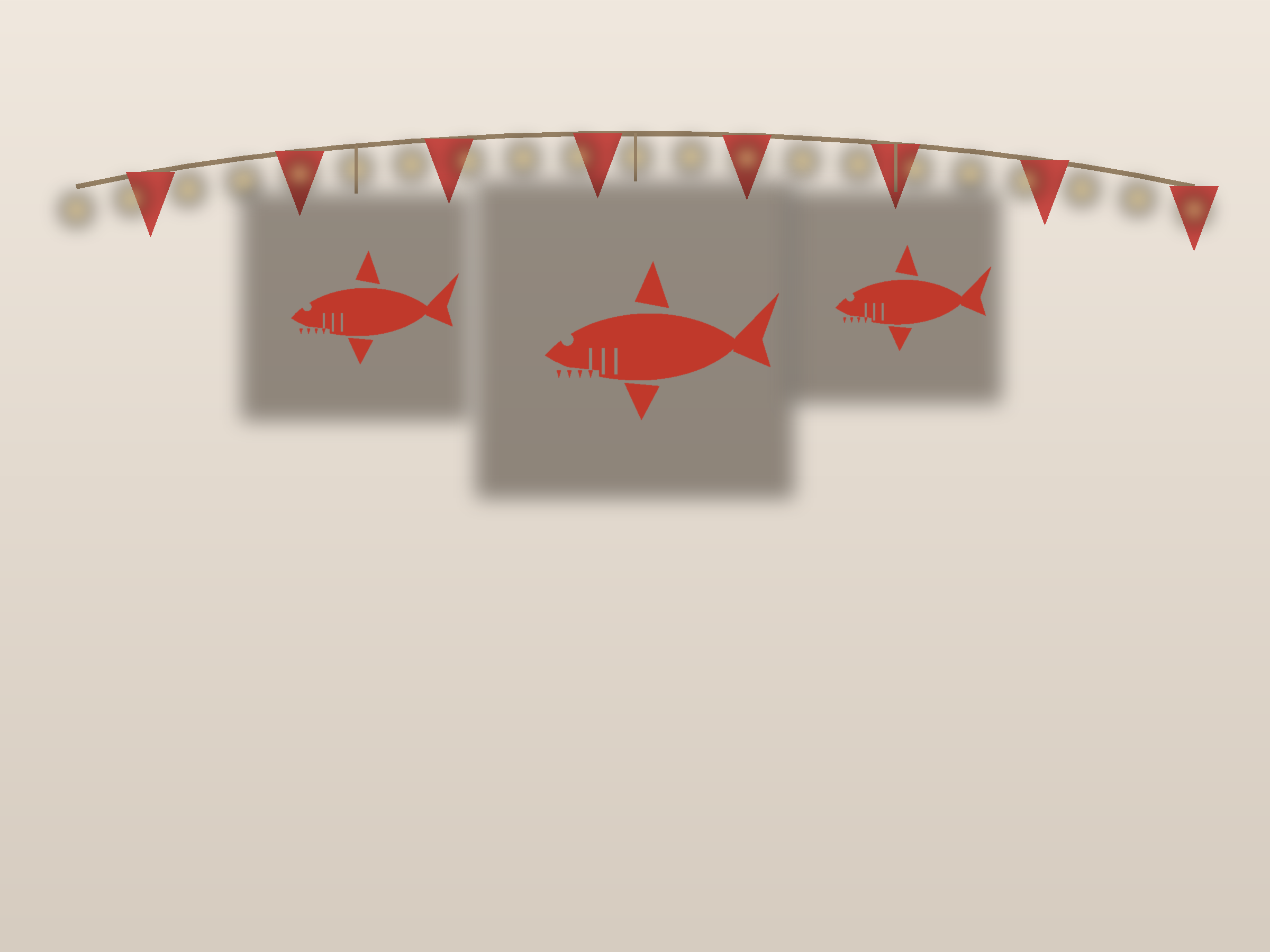 Shark Paper Cut Template - Free SVG + PDF Pack - wall decor