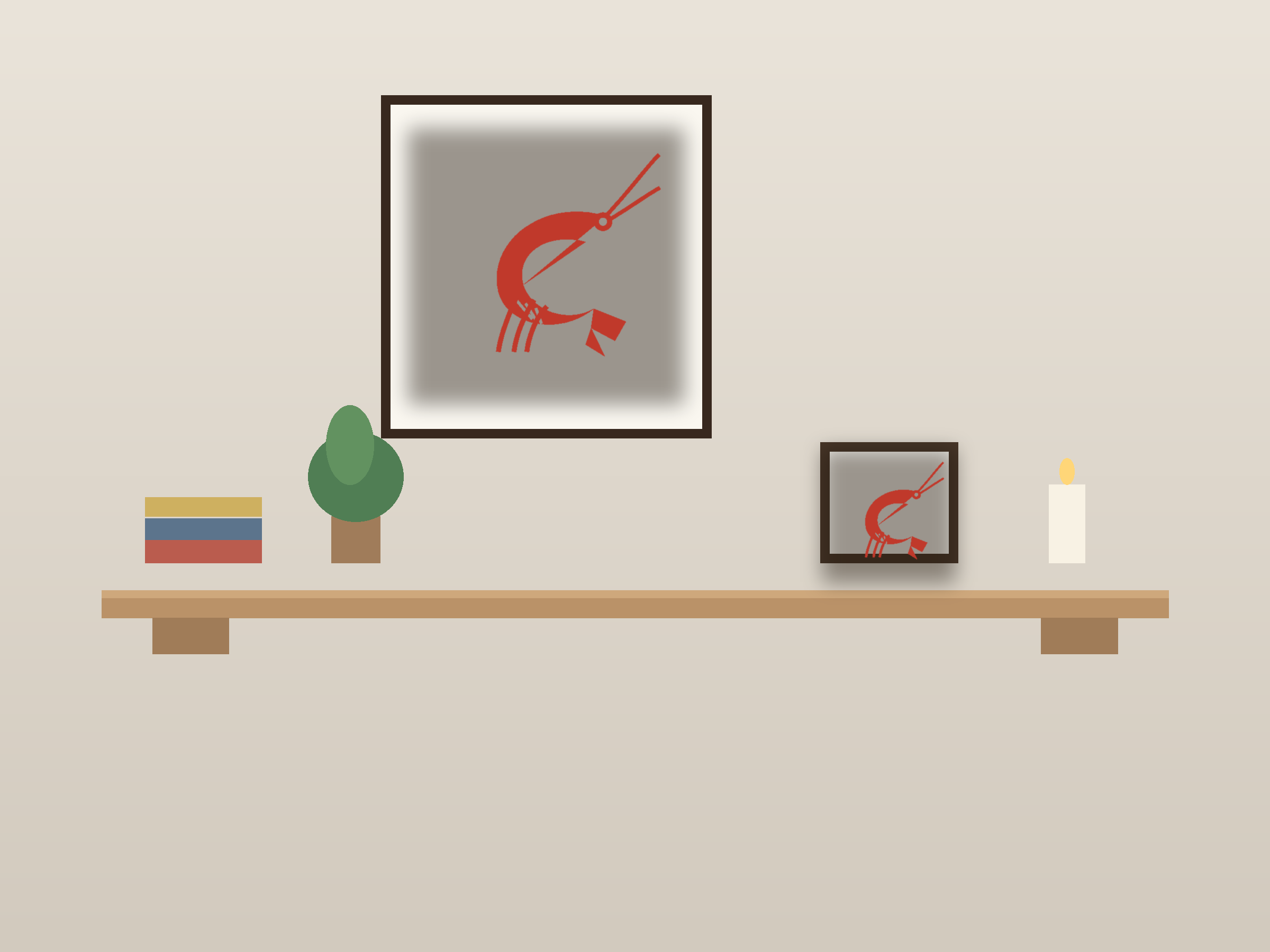 Shrimp Paper Cut Template - Free SVG + PDF Pack - wall decor