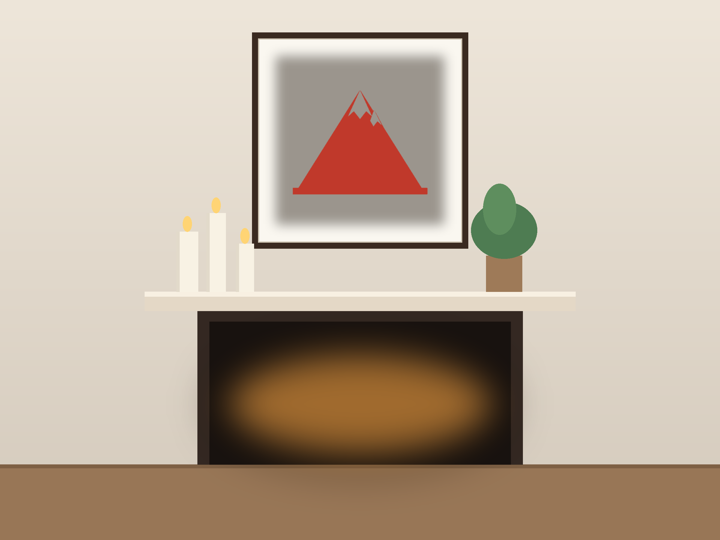 Snow Mountain Paper Cut Template - Free SVG + PDF Pack - hero