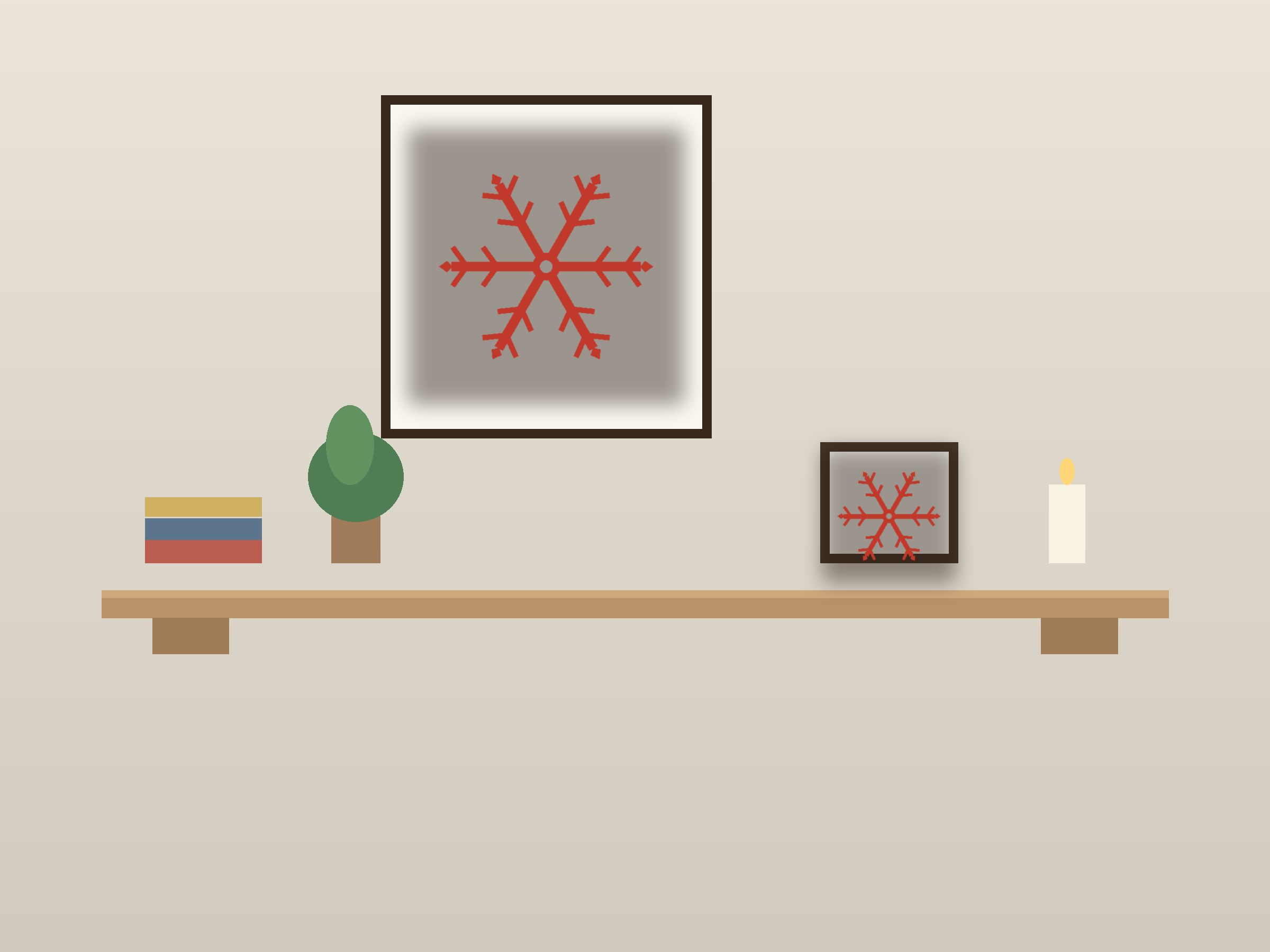 Snowflake Paper Cut Template - Free SVG + PDF Pack - wall decor