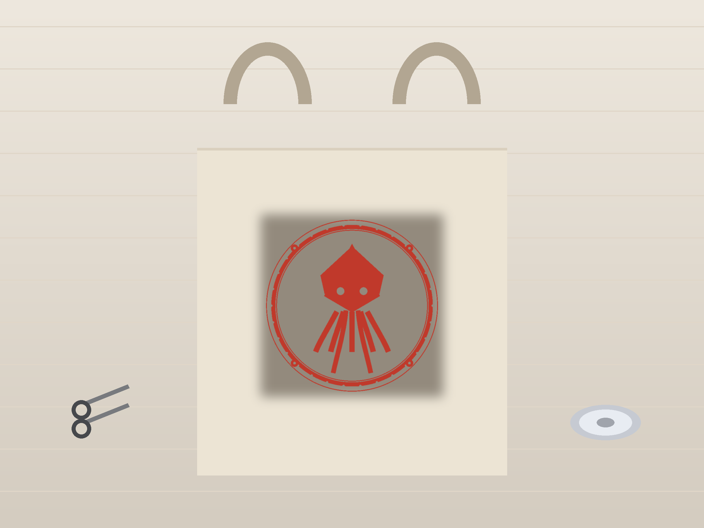 Squid Window Roundel Paper Cut - Free SVG + PDF Pack - hero