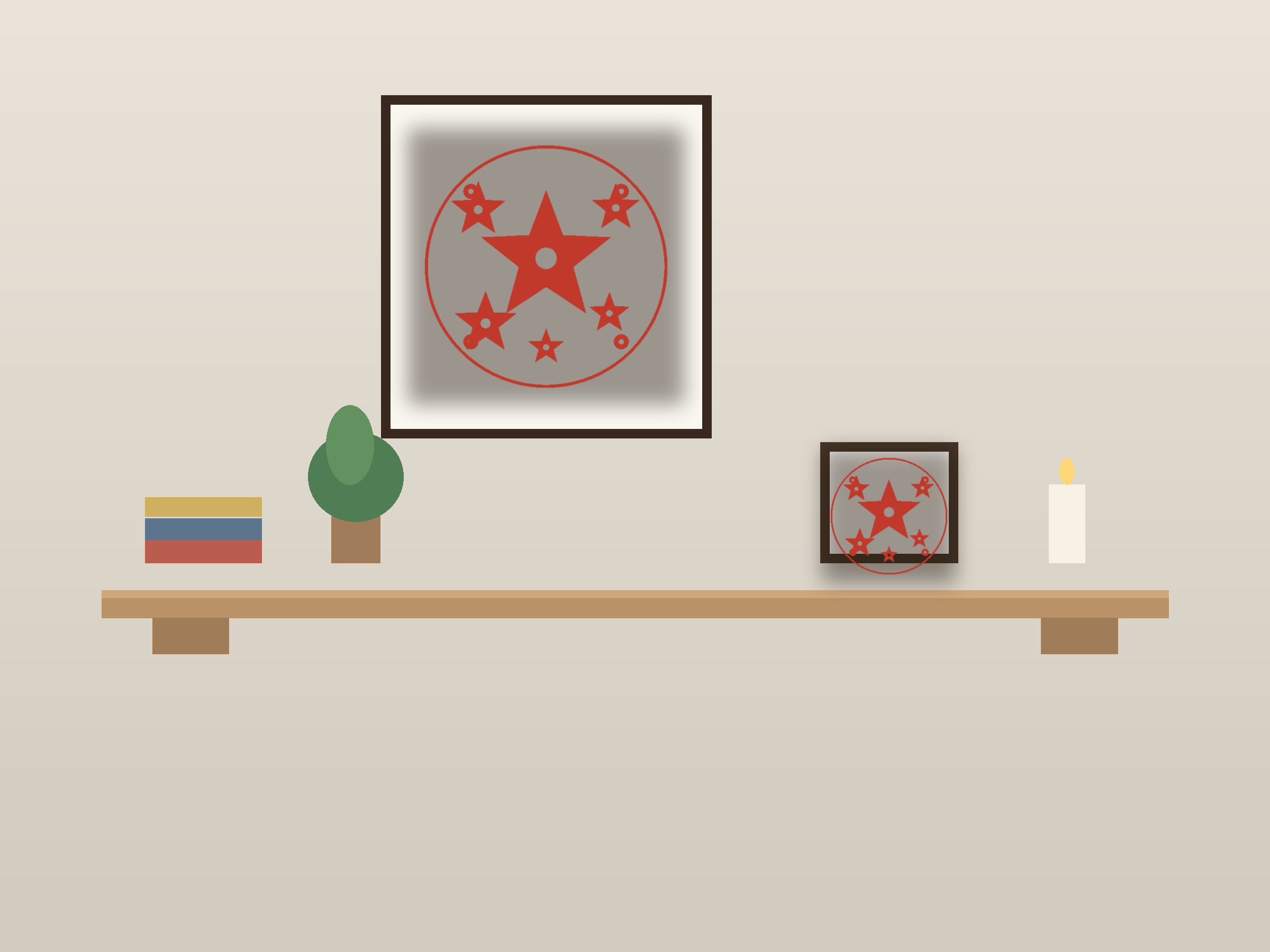 Star Cluster Ornate Paper Cut Panel - Free SVG + PDF Pack - hero