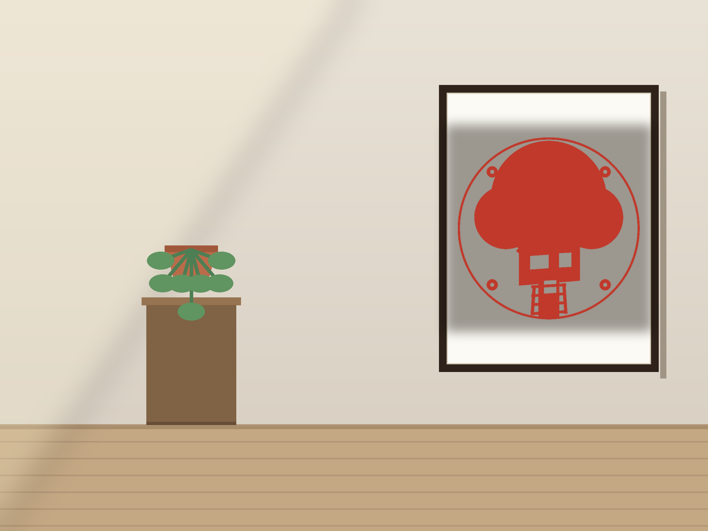 Tree House Ornate Paper Cut Panel - Free SVG + PDF Pack - wall decor