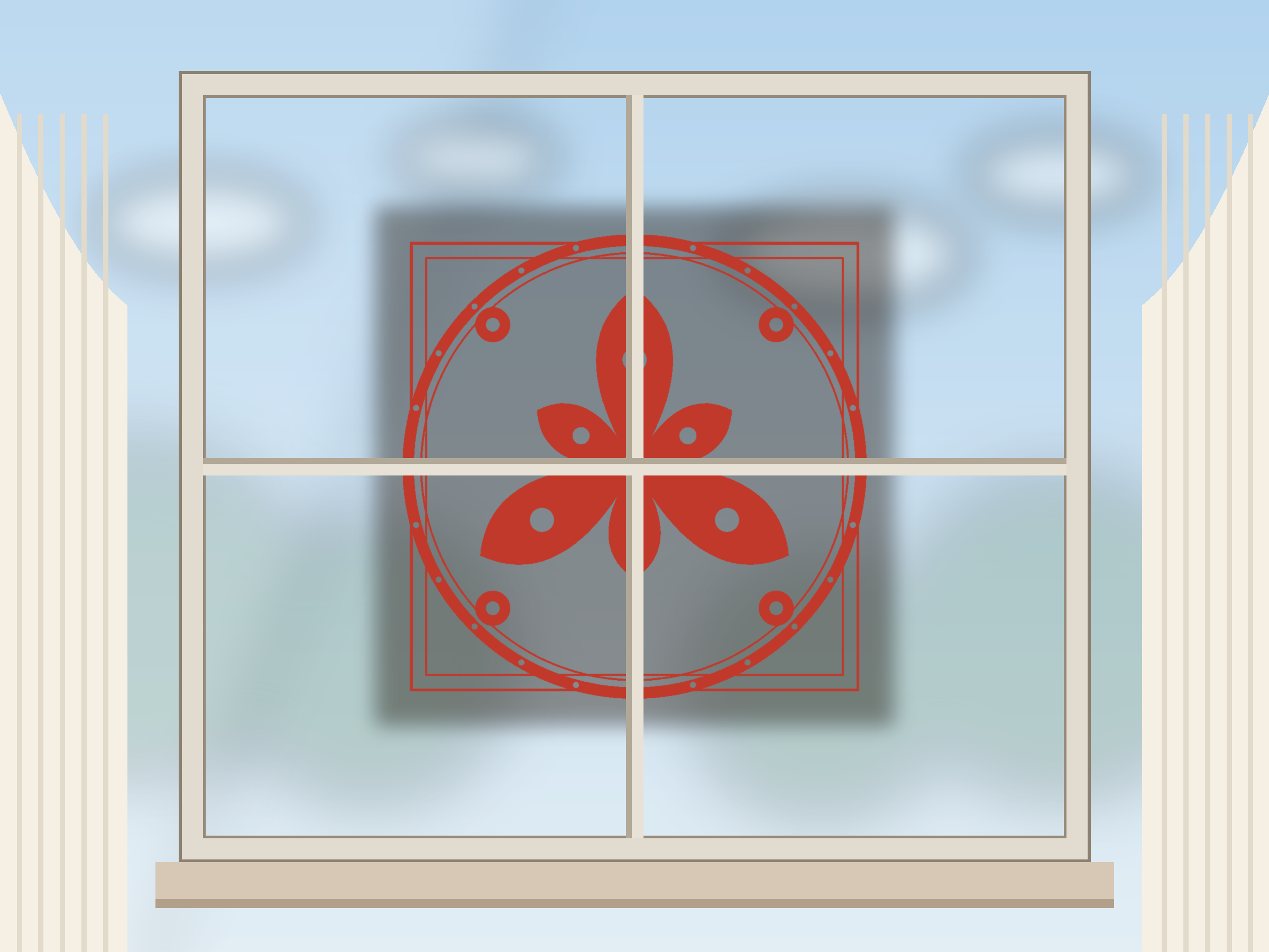 Twin Butterflies Banner Paper Cut - Free SVG + PDF Pack - on a desk