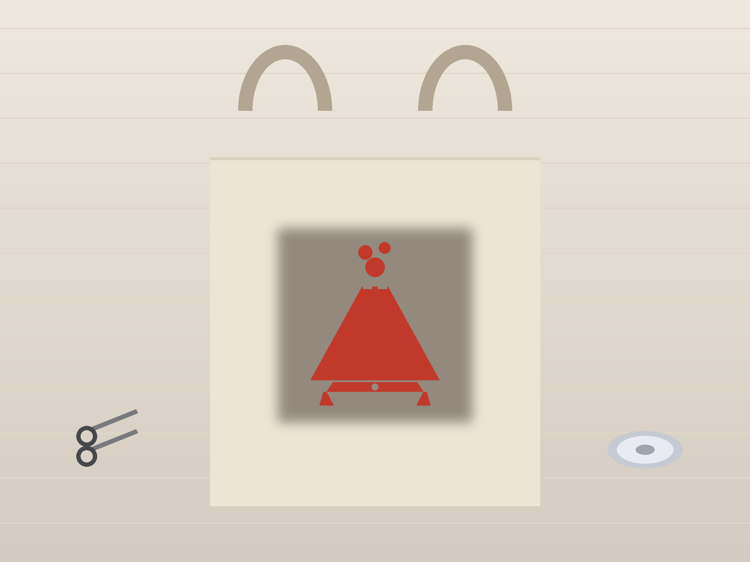 Volcano Banner Paper Cut - Free SVG + PDF Pack - wall decor