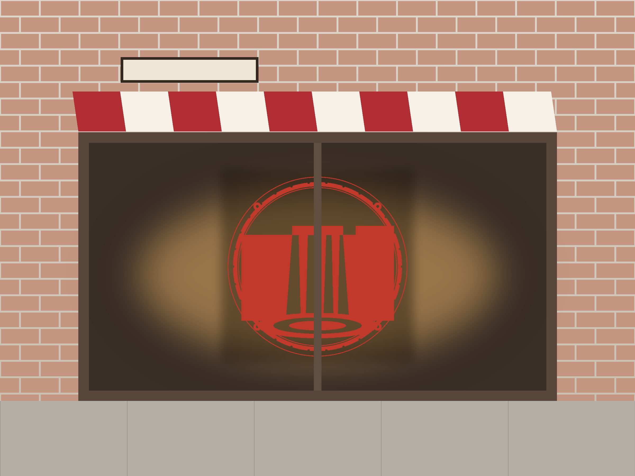 Waterfall Window Roundel Paper Cut - Free SVG + PDF Pack - on a desk