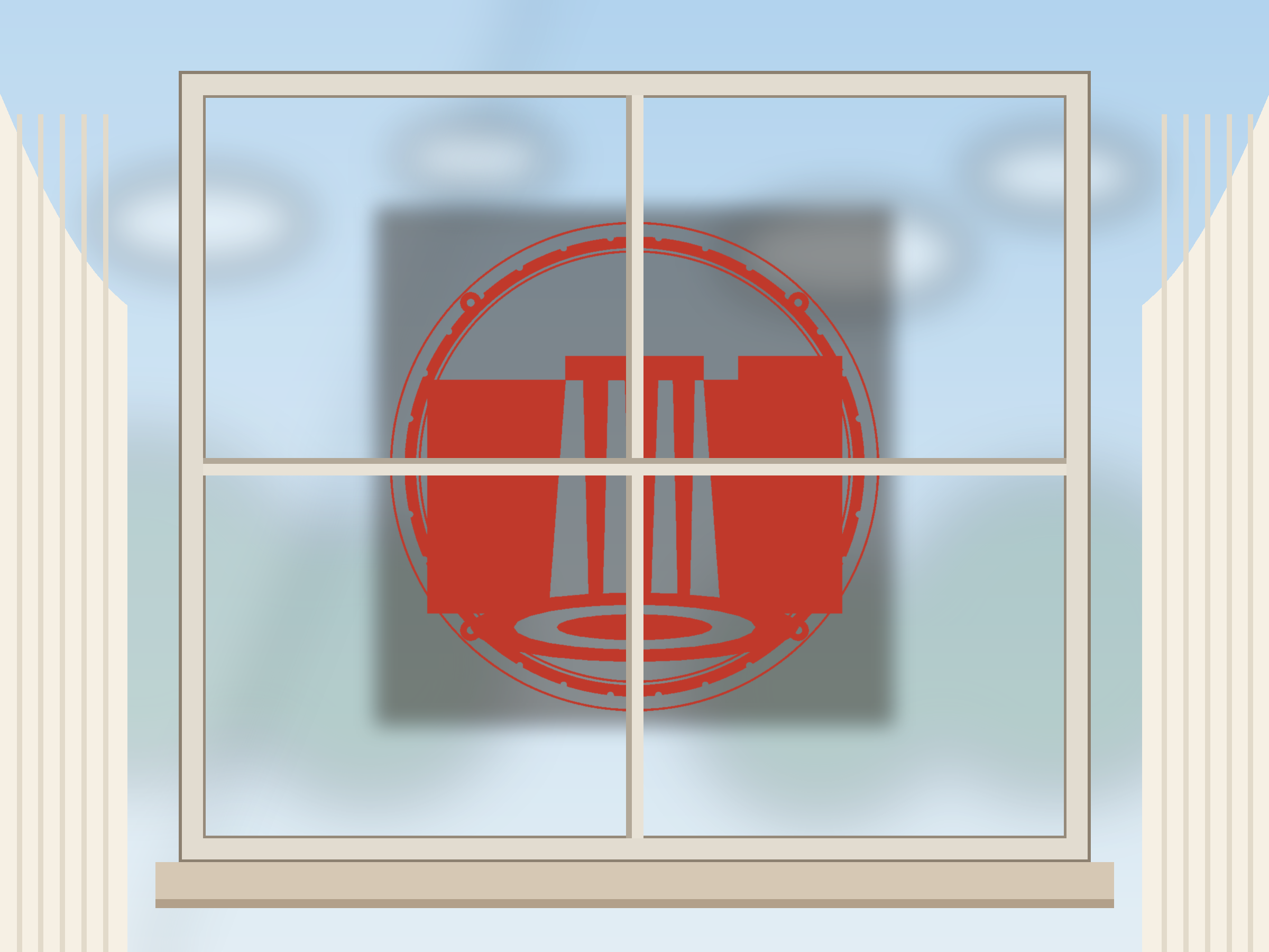 Waterfall Window Roundel Paper Cut - Free SVG + PDF Pack - hero